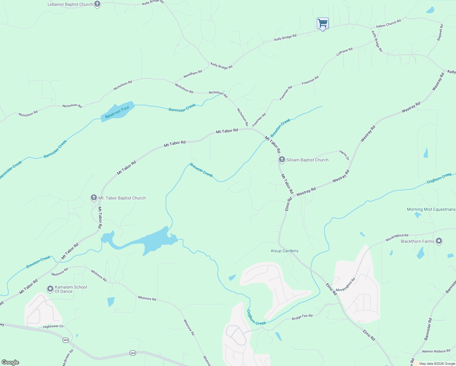 map of restaurants, bars, coffee shops, grocery stores, and more near 7015 Shane Lane in Cumming