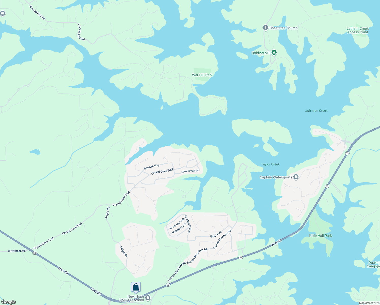 map of restaurants, bars, coffee shops, grocery stores, and more near 7015 Lakeside Place in Gainesville