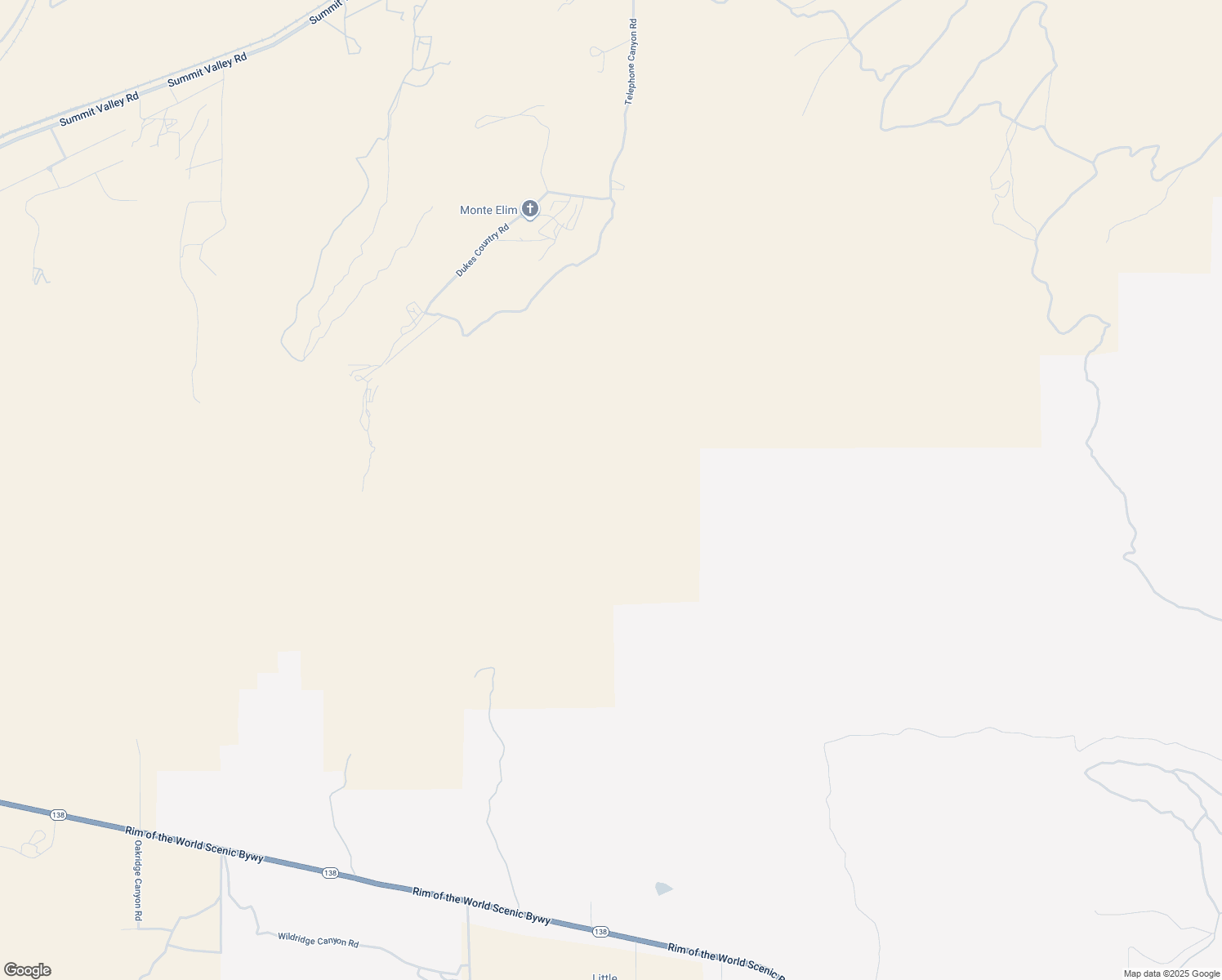 map of restaurants, bars, coffee shops, grocery stores, and more near Telephone Canyon Road in Hesperia