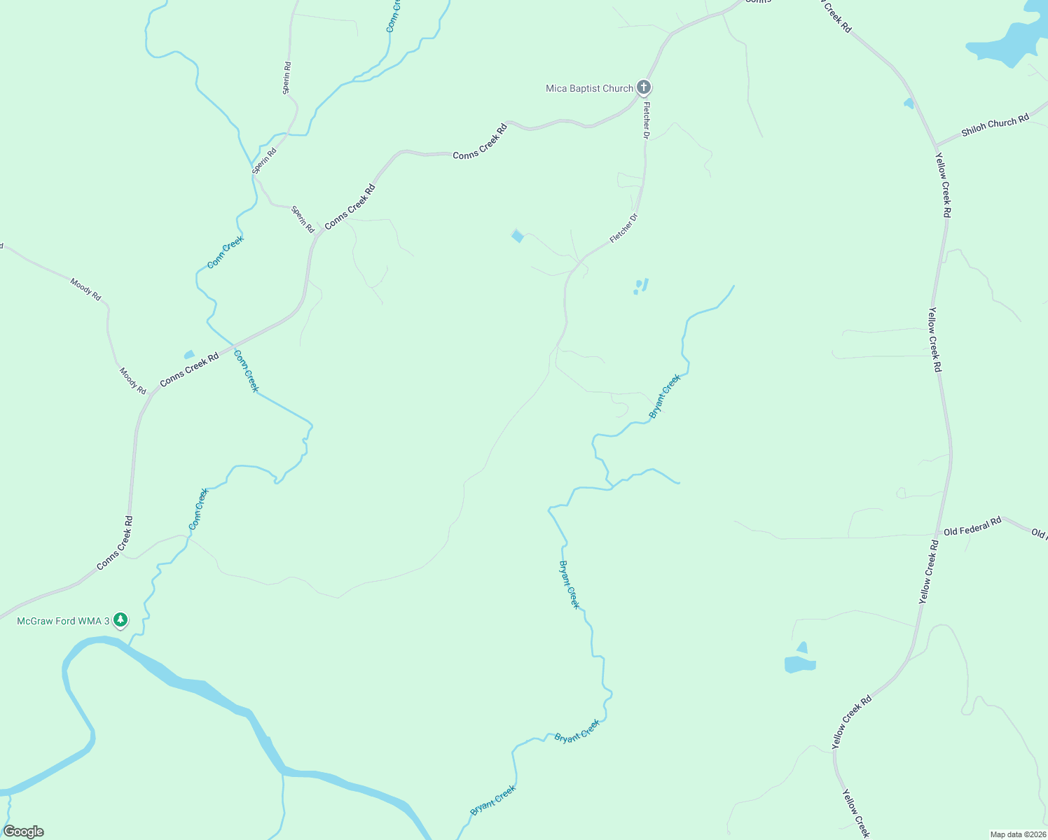 map of restaurants, bars, coffee shops, grocery stores, and more near 1028 Fletcher Dr in Ball Ground