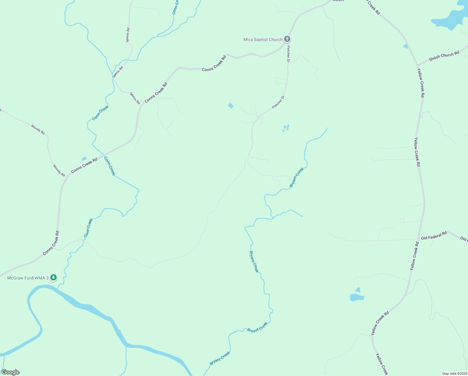 map of restaurants, bars, coffee shops, grocery stores, and more near 1028 Fletcher Drive in Ball Ground