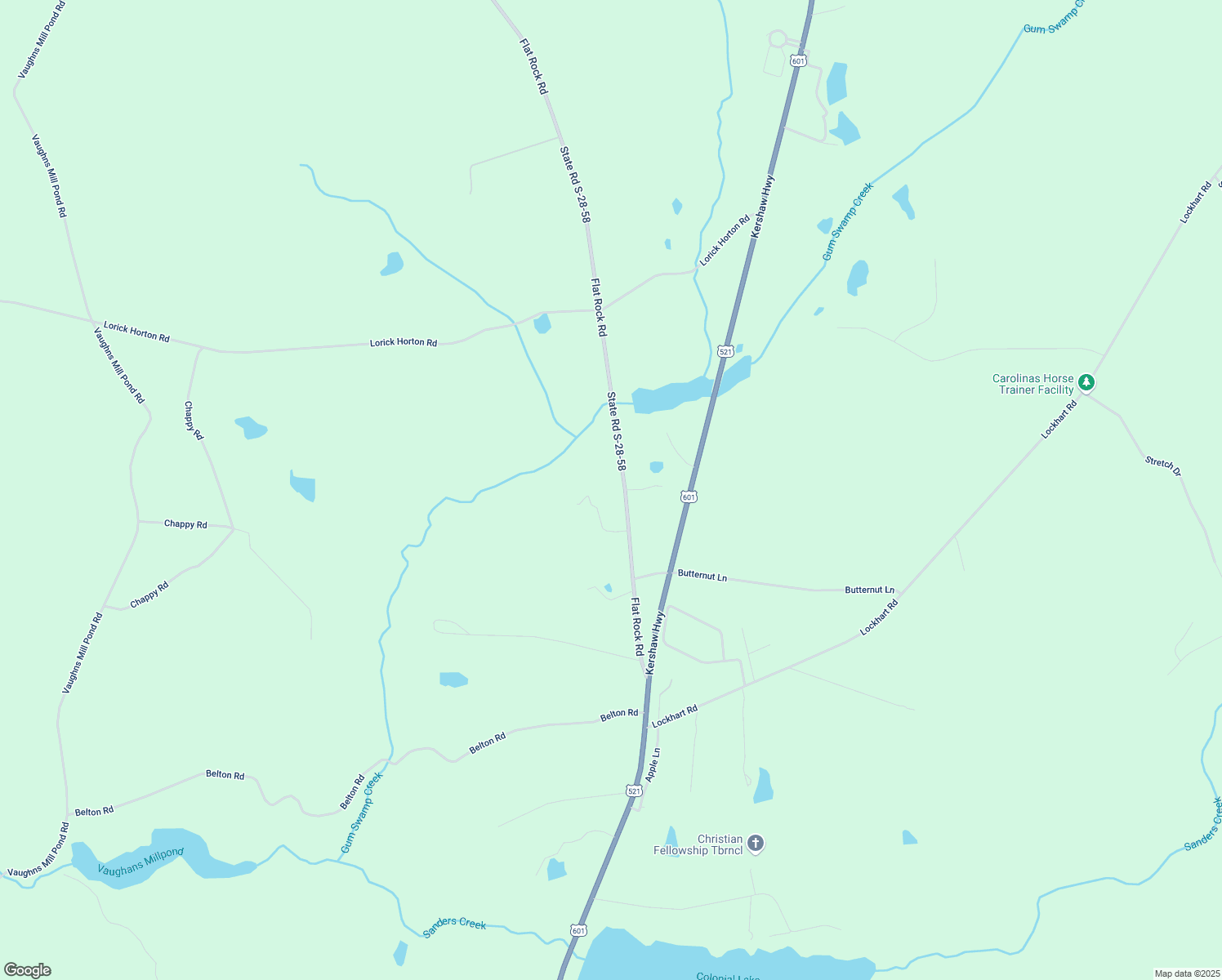 map of restaurants, bars, coffee shops, grocery stores, and more near 1317 Flat Rock Road in Camden