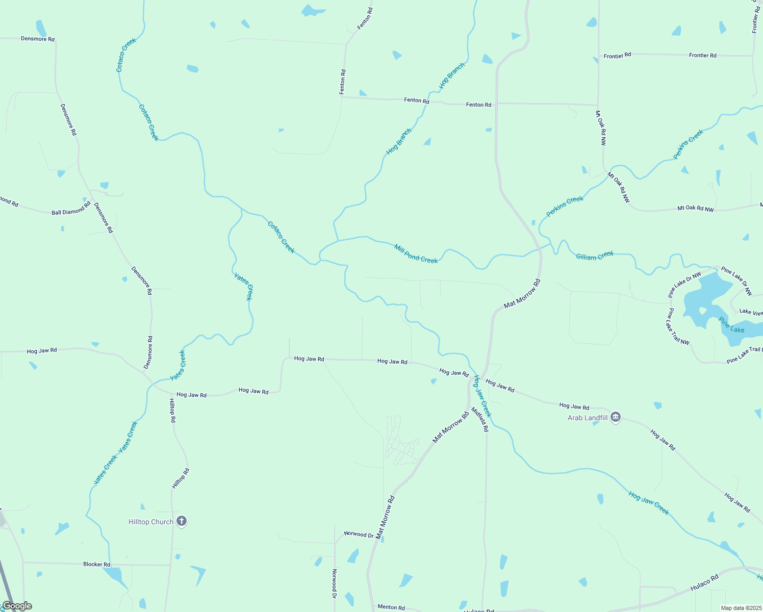 map of restaurants, bars, coffee shops, grocery stores, and more near 210 Edmonton Lane in Arab