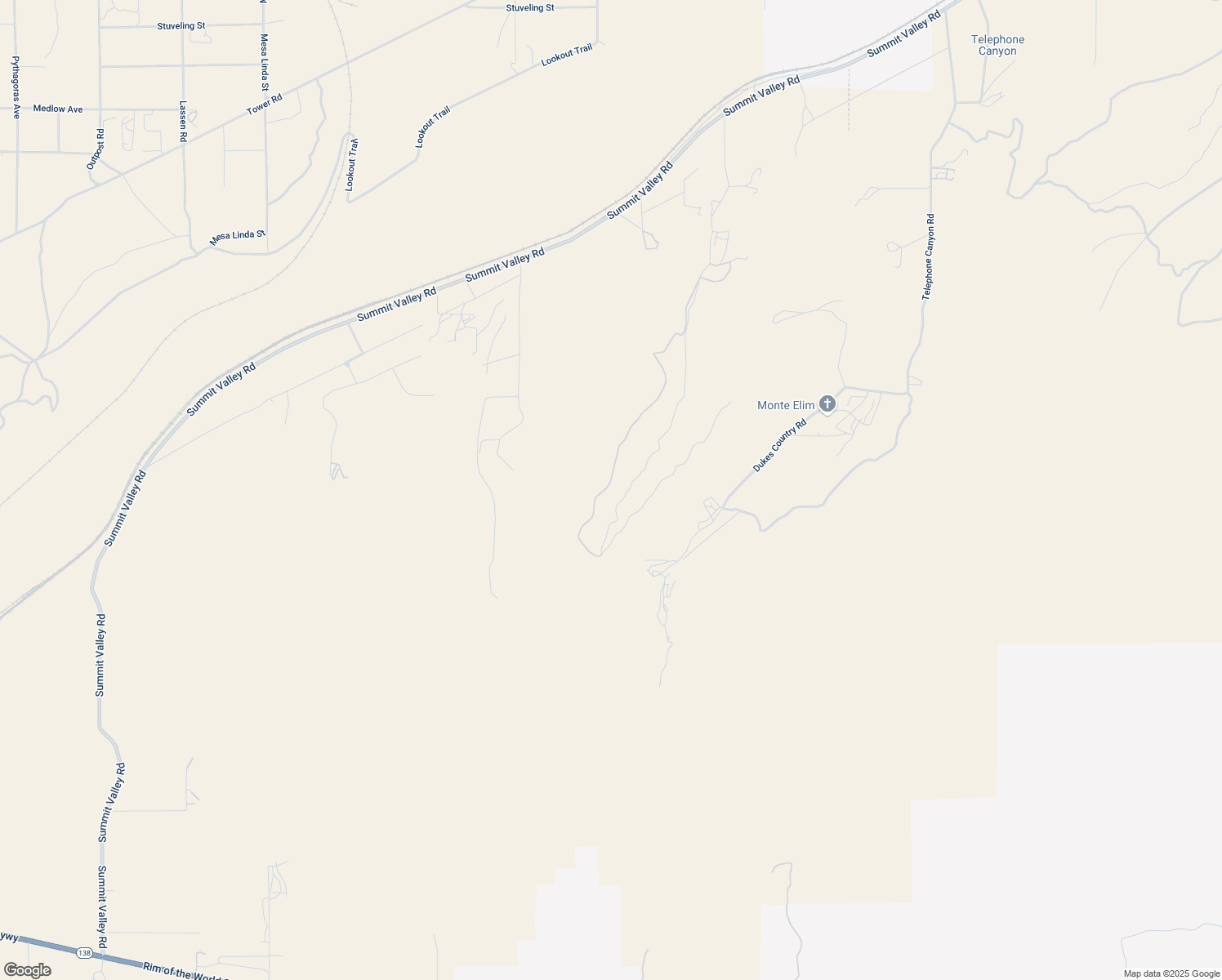 map of restaurants, bars, coffee shops, grocery stores, and more near 5071 McConneny Road in Hesperia