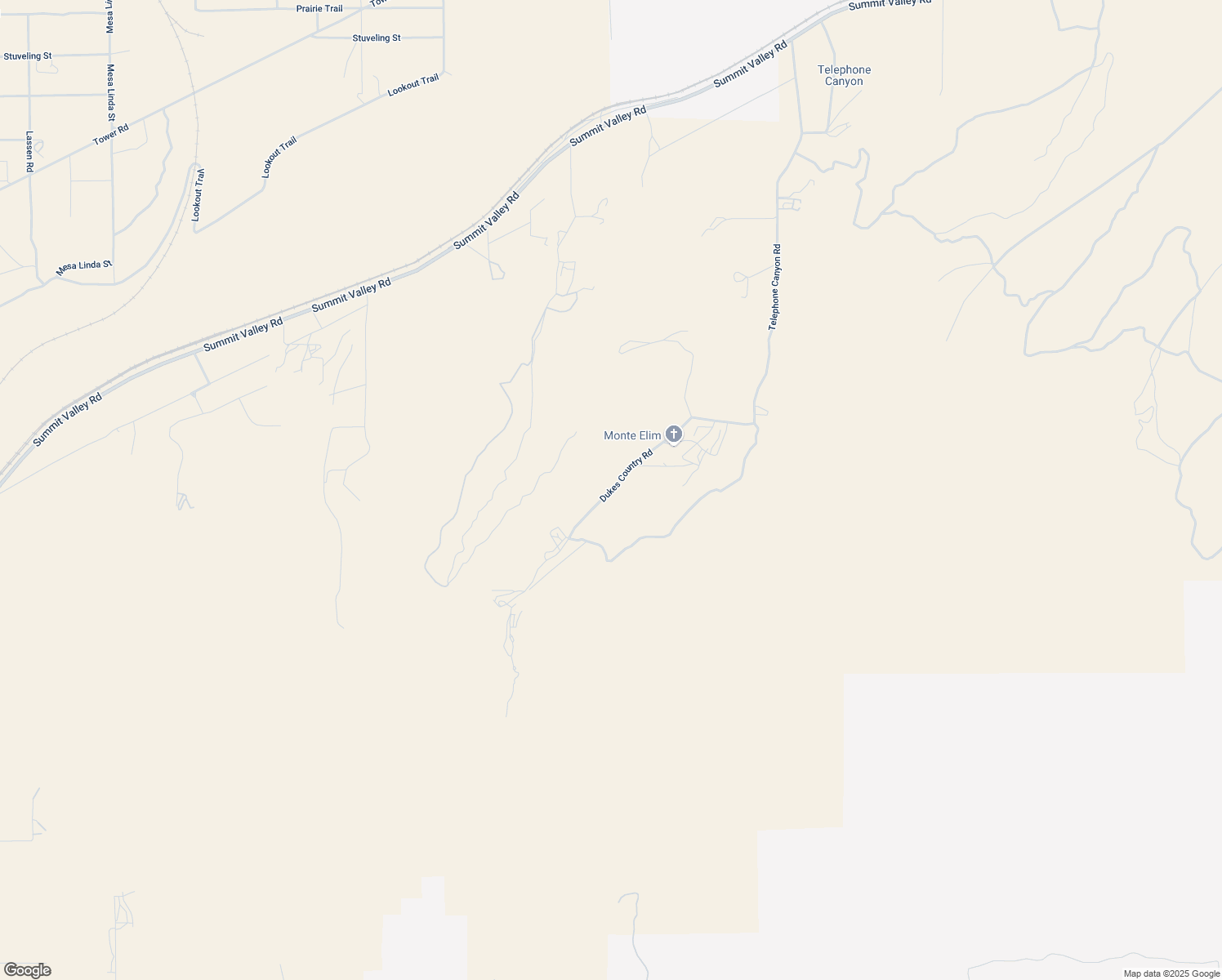map of restaurants, bars, coffee shops, grocery stores, and more near Dukes Country Road in Hesperia