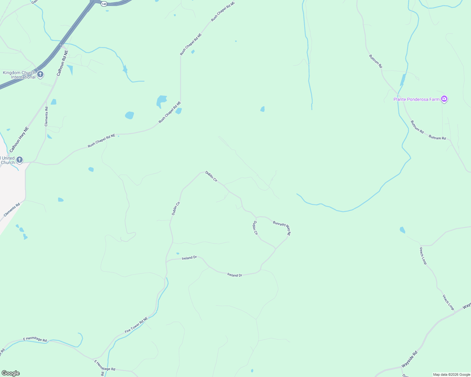 map of restaurants, bars, coffee shops, grocery stores, and more near 601 West Hermitage in Rome