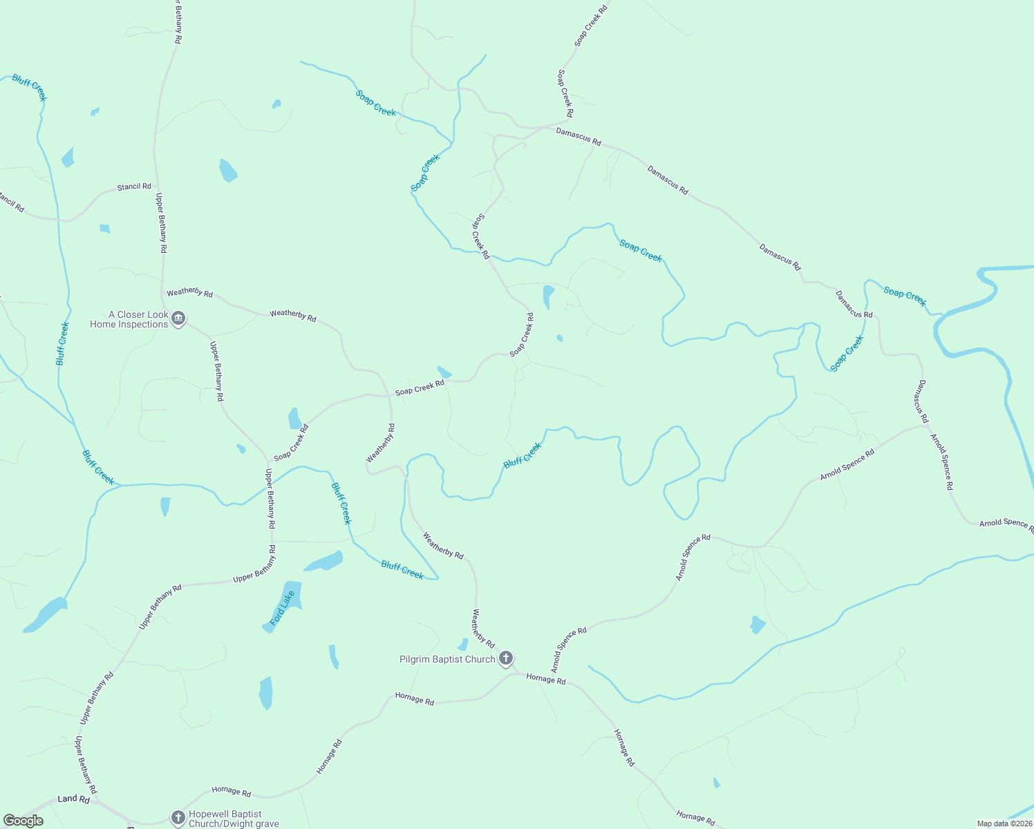 map of restaurants, bars, coffee shops, grocery stores, and more near 106 Old Carney Road in Ball Ground