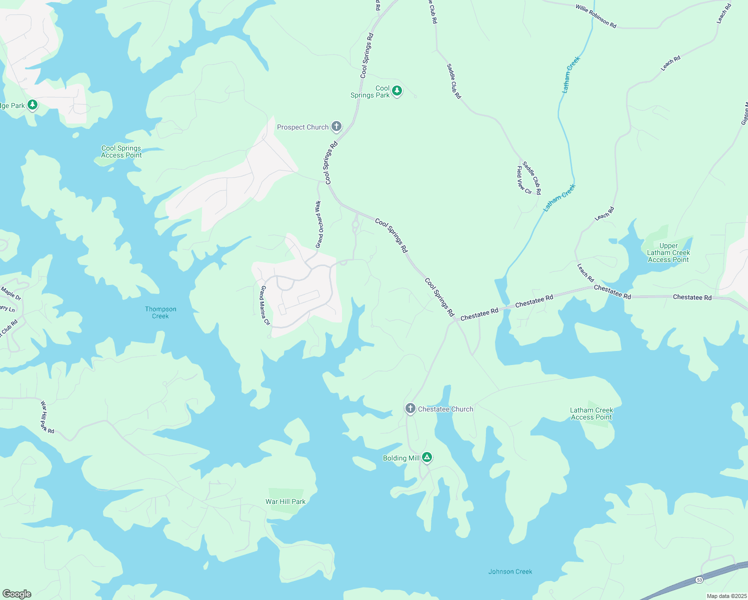 map of restaurants, bars, coffee shops, grocery stores, and more near 6004 Grand Marina Circle in Gainesville