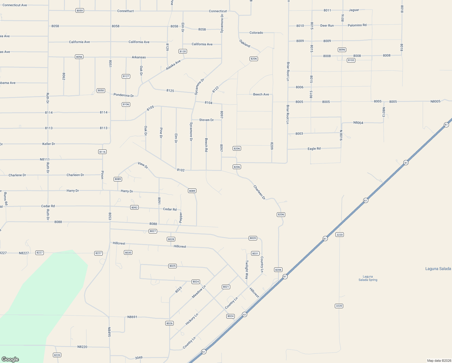 map of restaurants, bars, coffee shops, grocery stores, and more near Kellys Drive in Apache