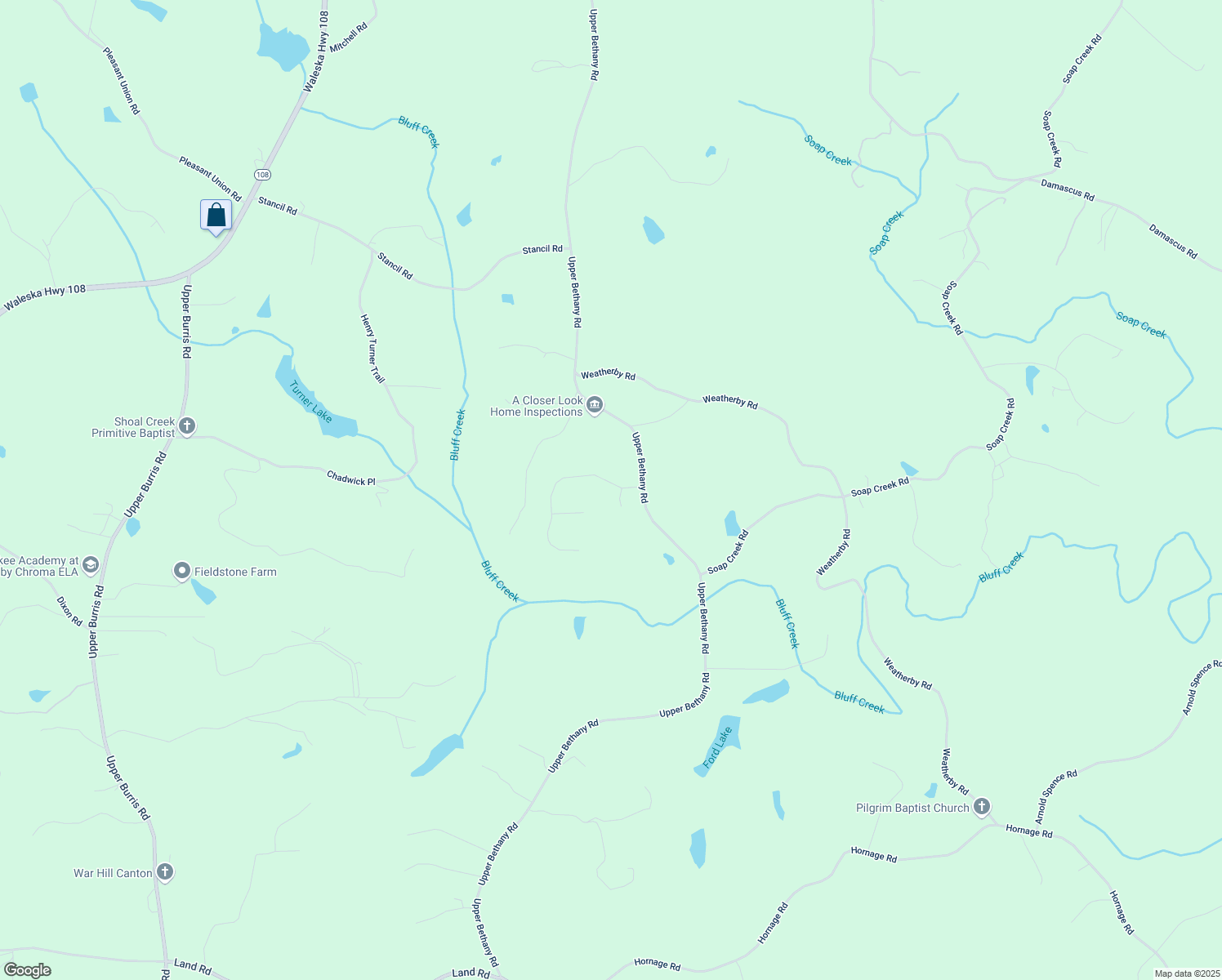 map of restaurants, bars, coffee shops, grocery stores, and more near 200 Carney Court in Ball Ground