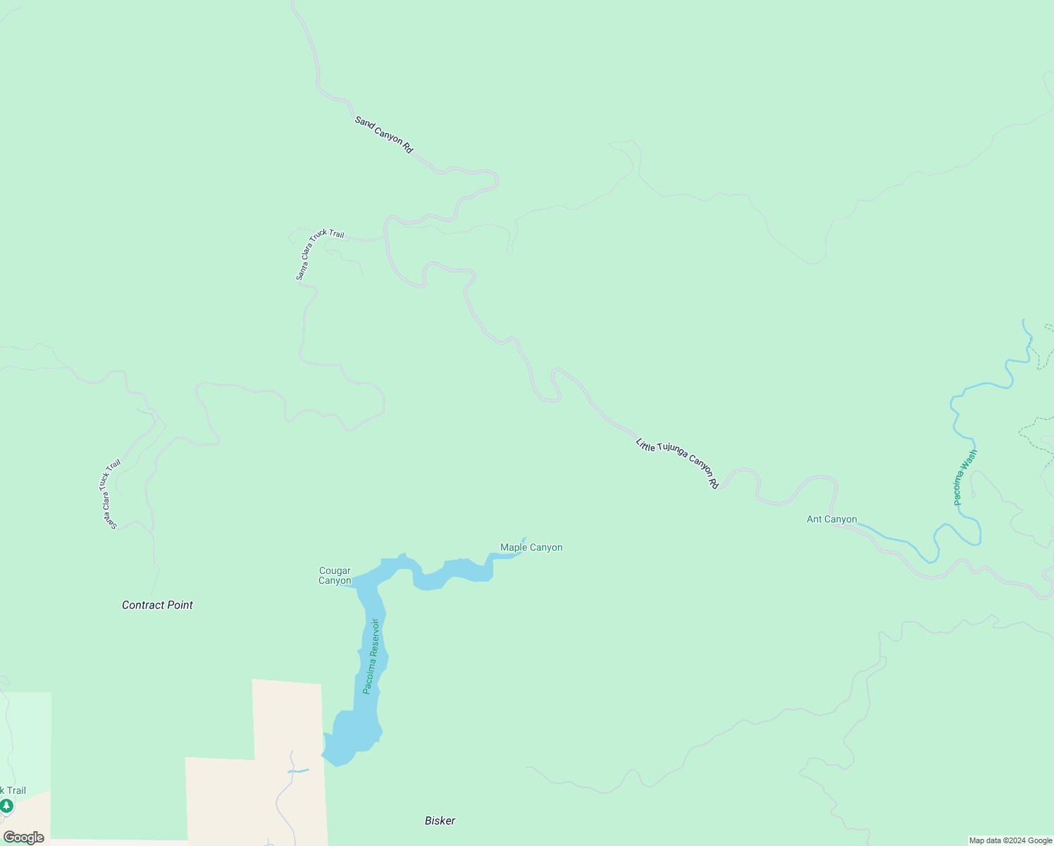 map of restaurants, bars, coffee shops, grocery stores, and more near 18777 Little Tujunga Canyon Road in Santa Clarita