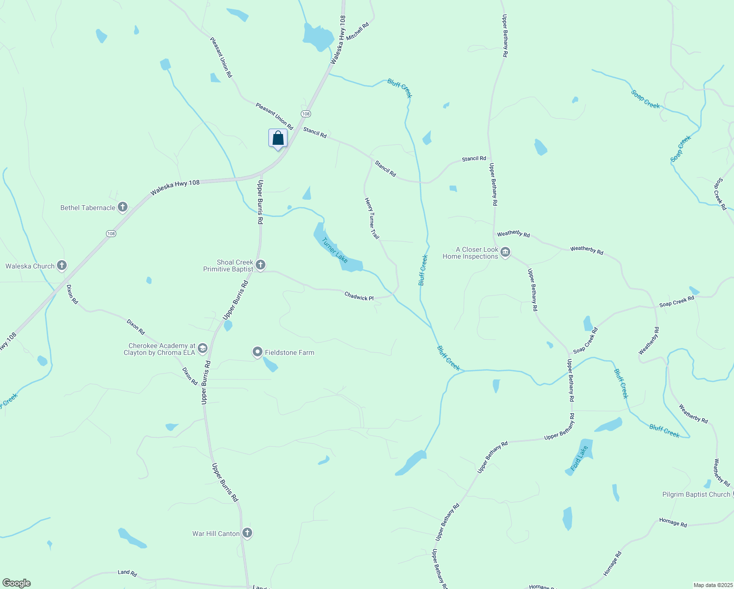 map of restaurants, bars, coffee shops, grocery stores, and more near 425 Chadwick Place in Canton