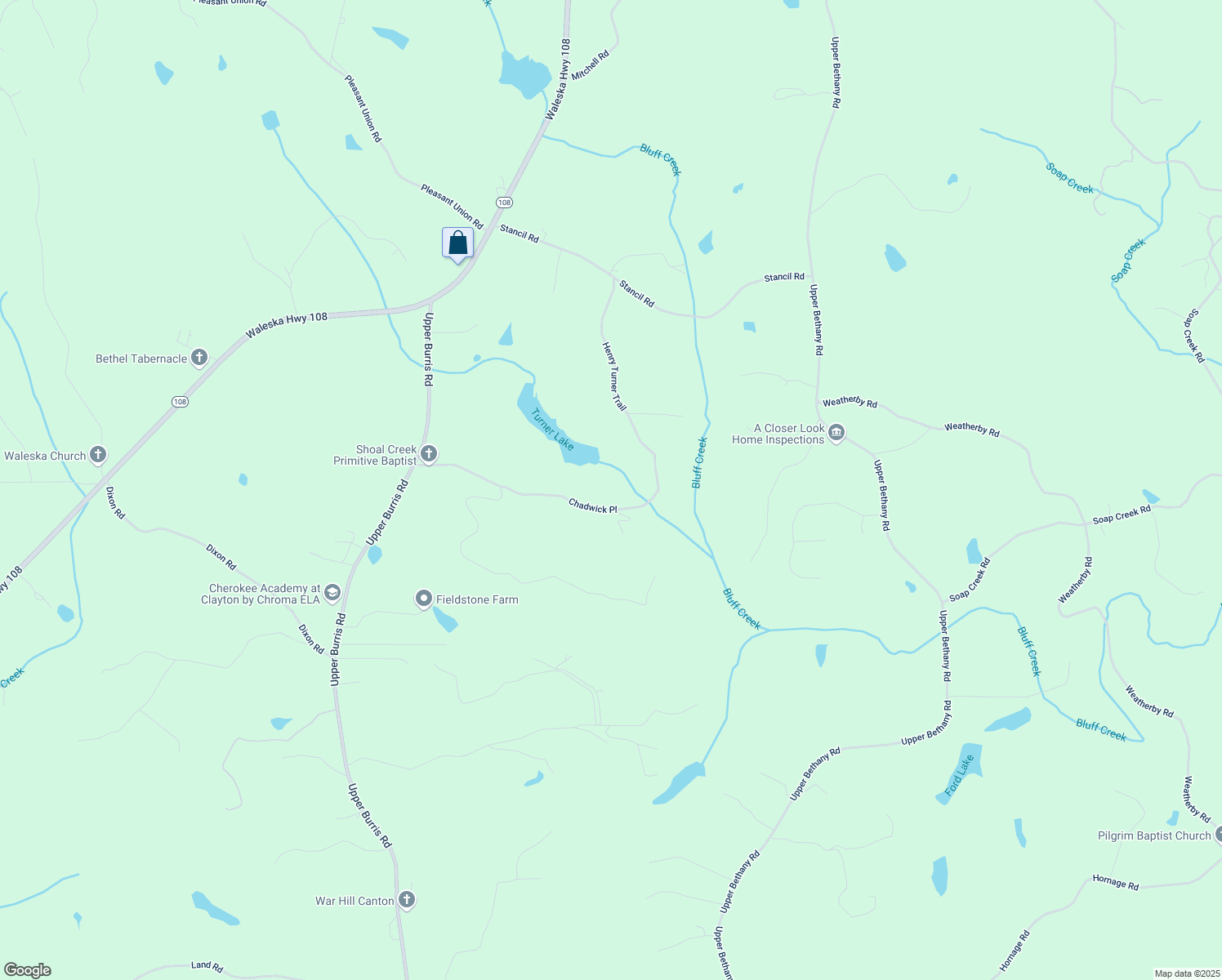 map of restaurants, bars, coffee shops, grocery stores, and more near 425 Chadwick Place in Canton