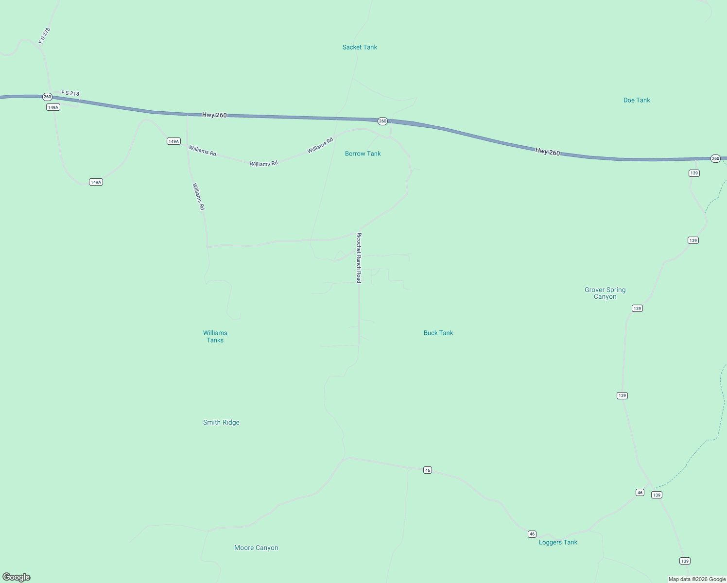 map of restaurants, bars, coffee shops, grocery stores, and more near 1955 Ricochet Ranch Road in Pinedale