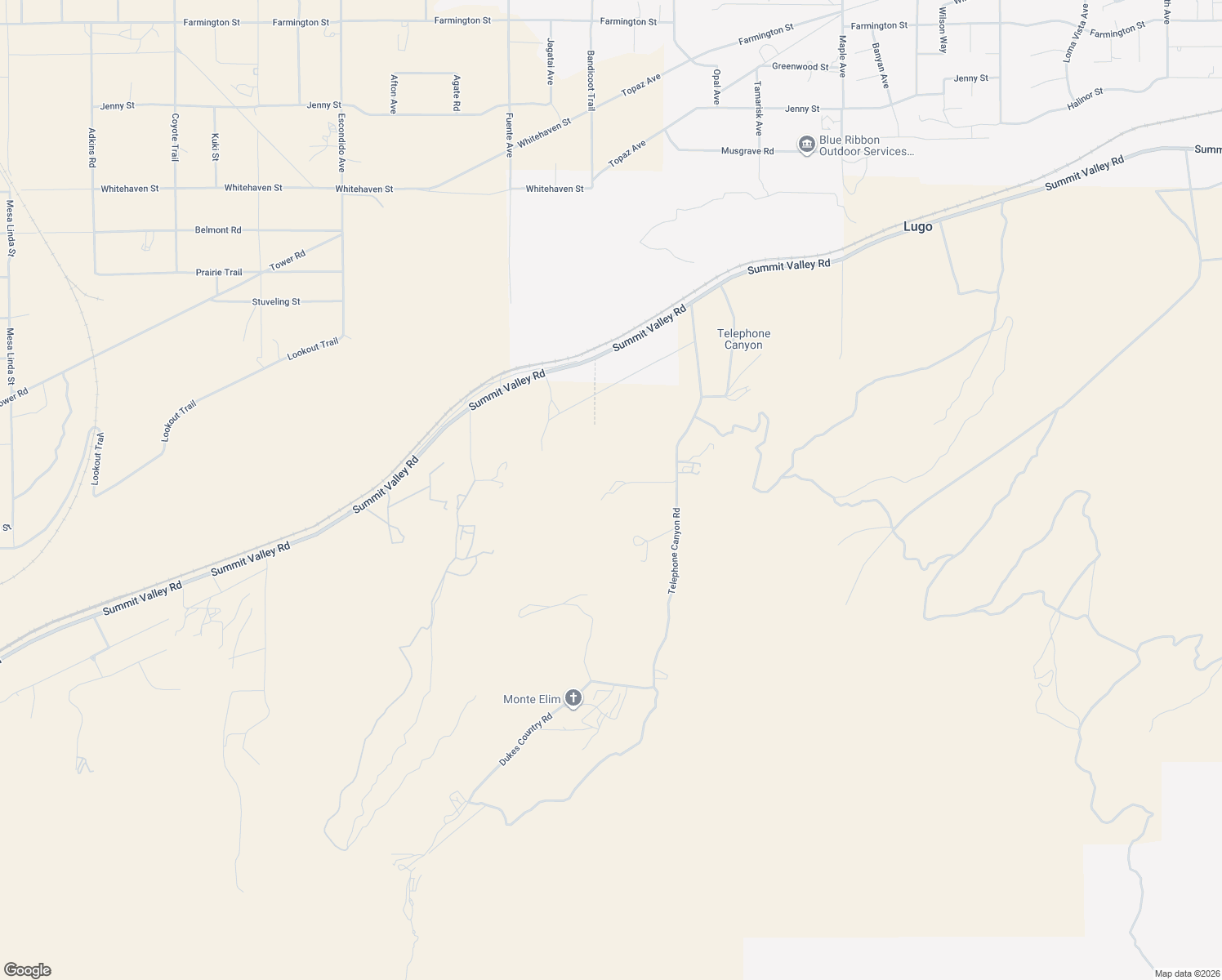 map of restaurants, bars, coffee shops, grocery stores, and more near 13905 Summit Valley Road in Hesperia