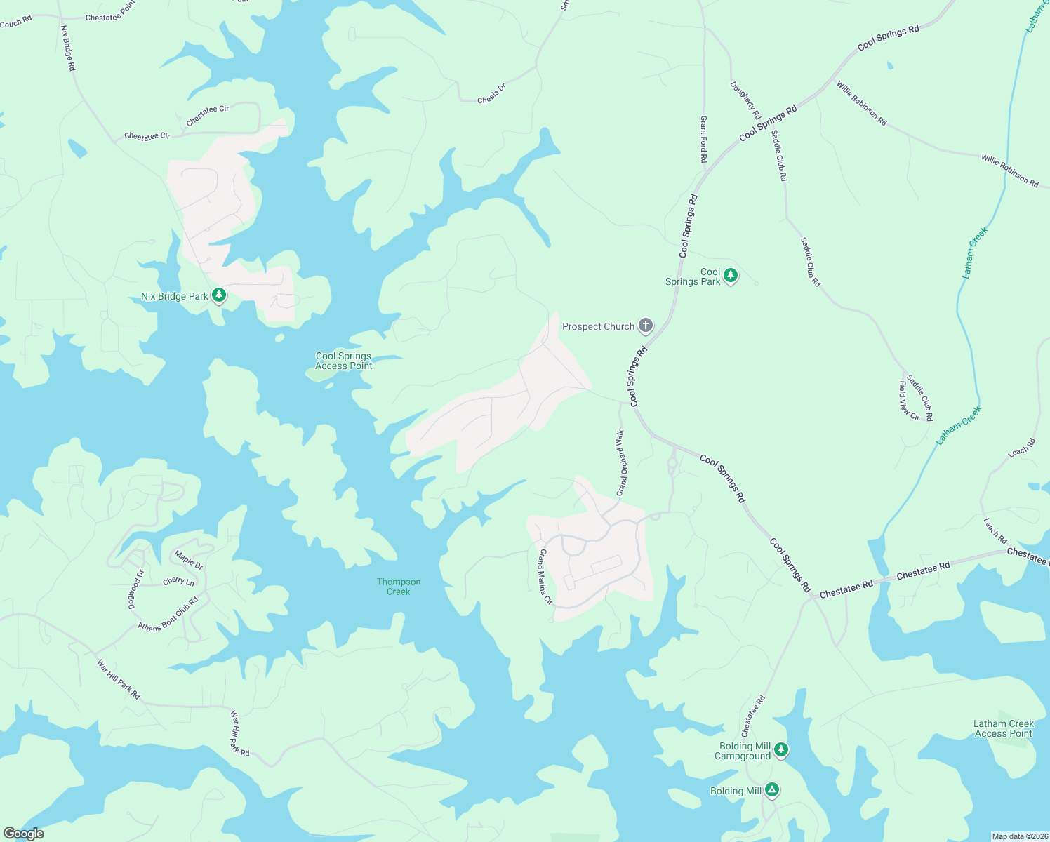 map of restaurants, bars, coffee shops, grocery stores, and more near 5960 Manchester Lane in Gainesville