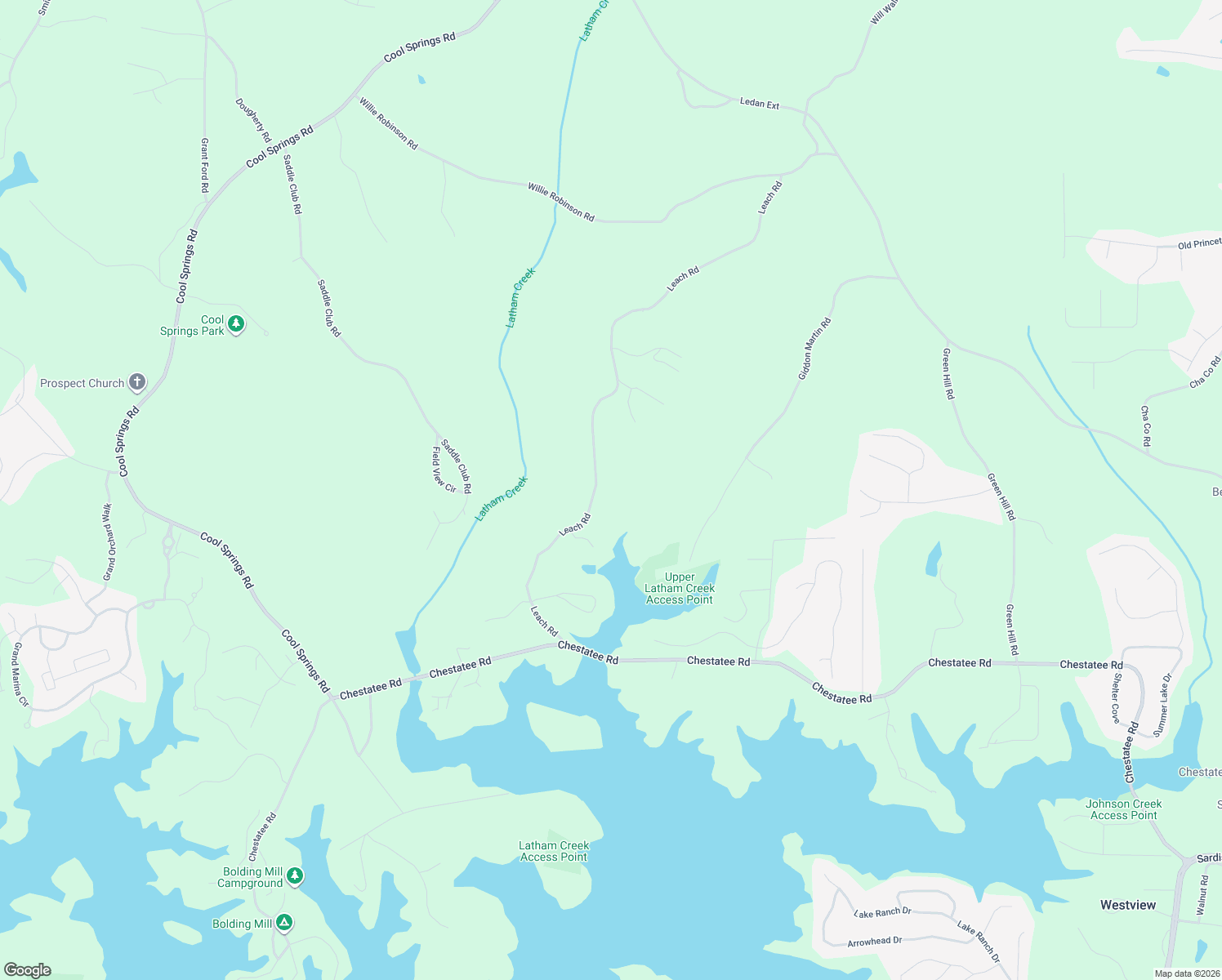 map of restaurants, bars, coffee shops, grocery stores, and more near 3840 Leach Rd in Gainesville