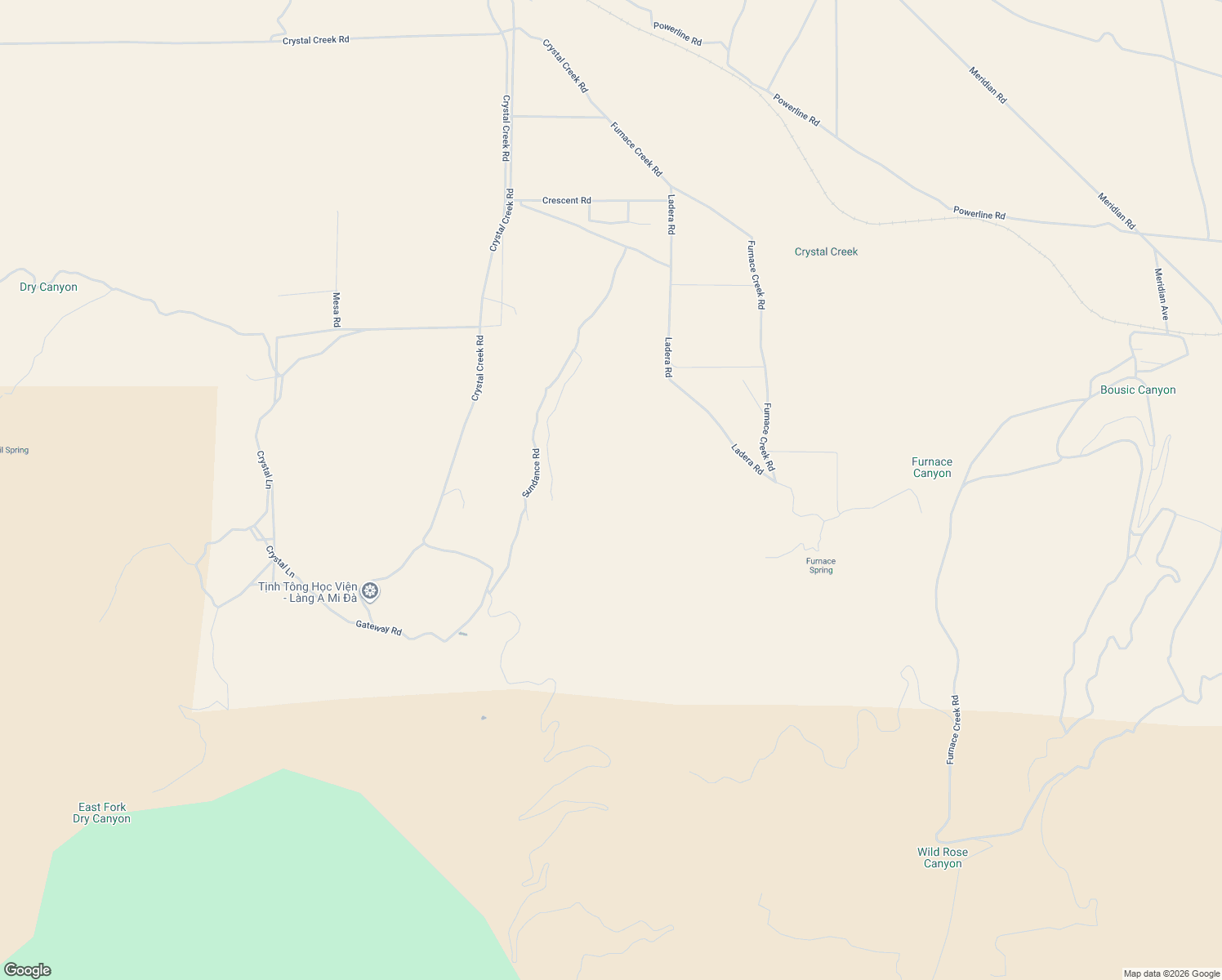 map of restaurants, bars, coffee shops, grocery stores, and more near 33164 Rose Amber Road in Lucerne Valley