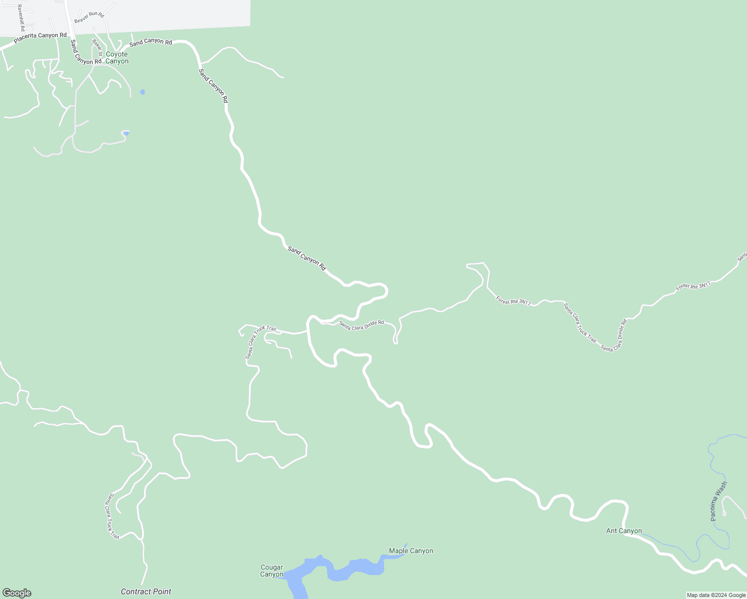 map of restaurants, bars, coffee shops, grocery stores, and more near 18755 Little Tujunga Canyon Road in Los Angeles County