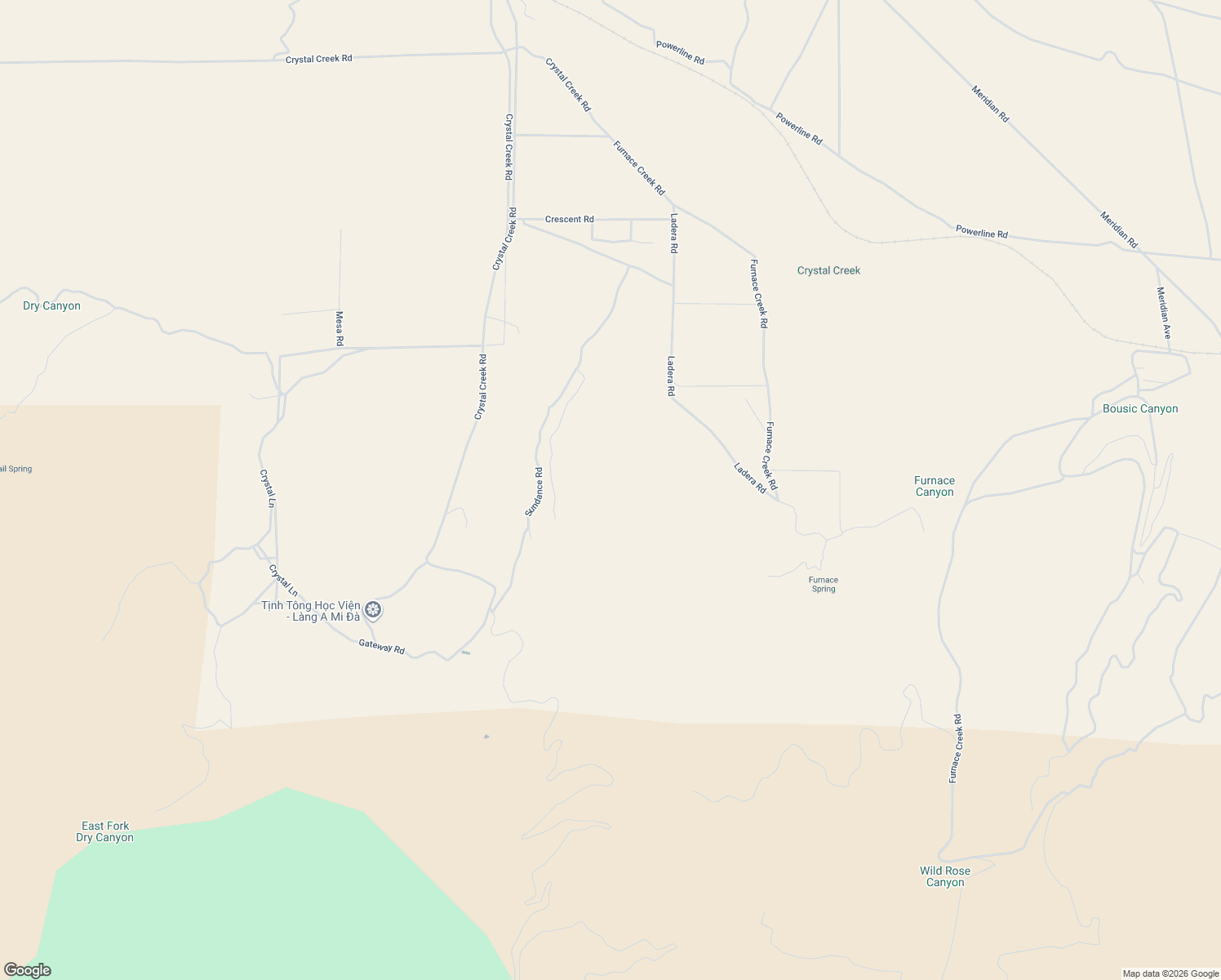 map of restaurants, bars, coffee shops, grocery stores, and more near 33164 Rose Amber Road in Lucerne Valley