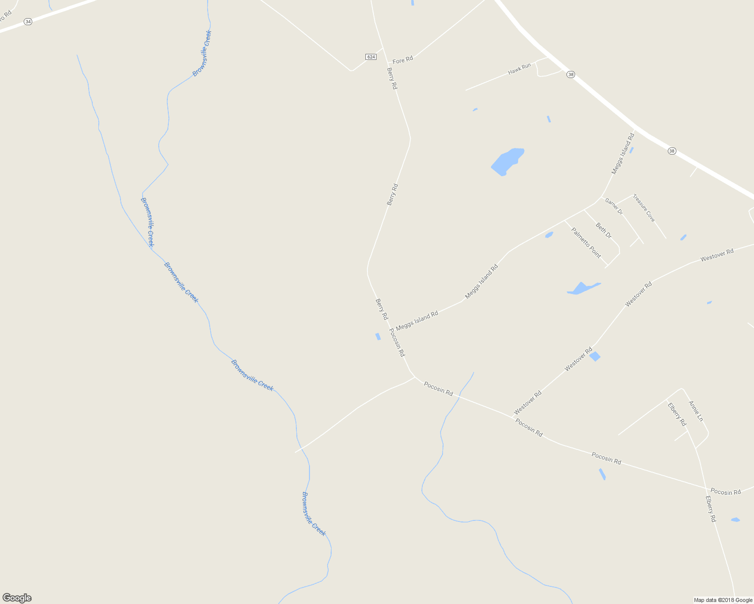 map of restaurants, bars, coffee shops, grocery stores, and more near 6274 Berry Road in Latta