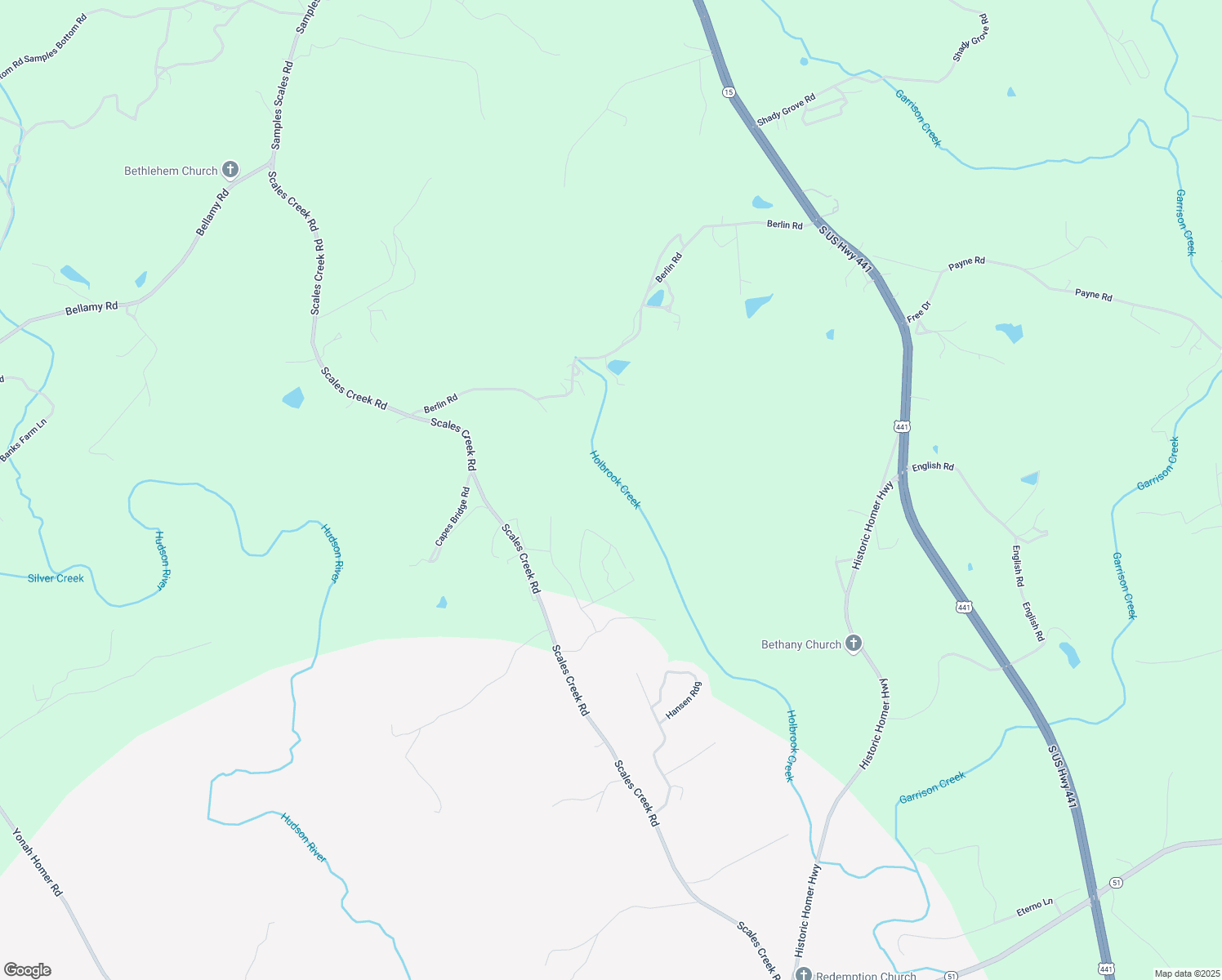 map of restaurants, bars, coffee shops, grocery stores, and more near 476 Scales Creek Road in Homer