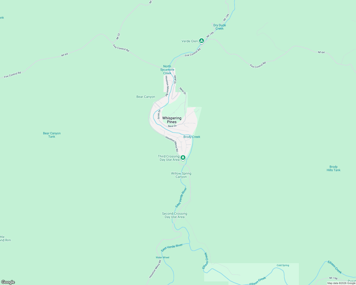 map of restaurants, bars, coffee shops, grocery stores, and more near 423 Blackberry Lane in Payson