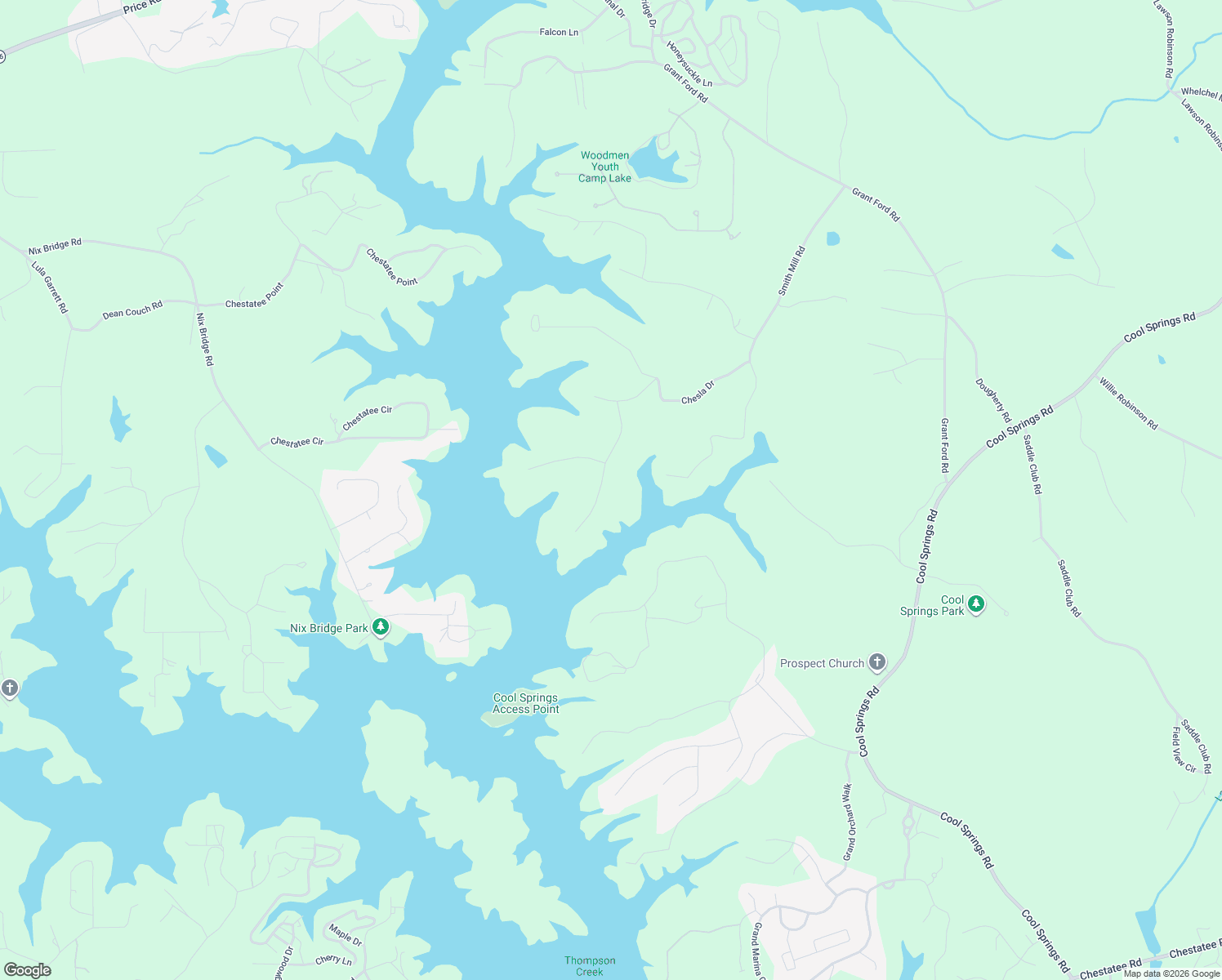 map of restaurants, bars, coffee shops, grocery stores, and more near 6411 Point Twenty Two in Gainesville