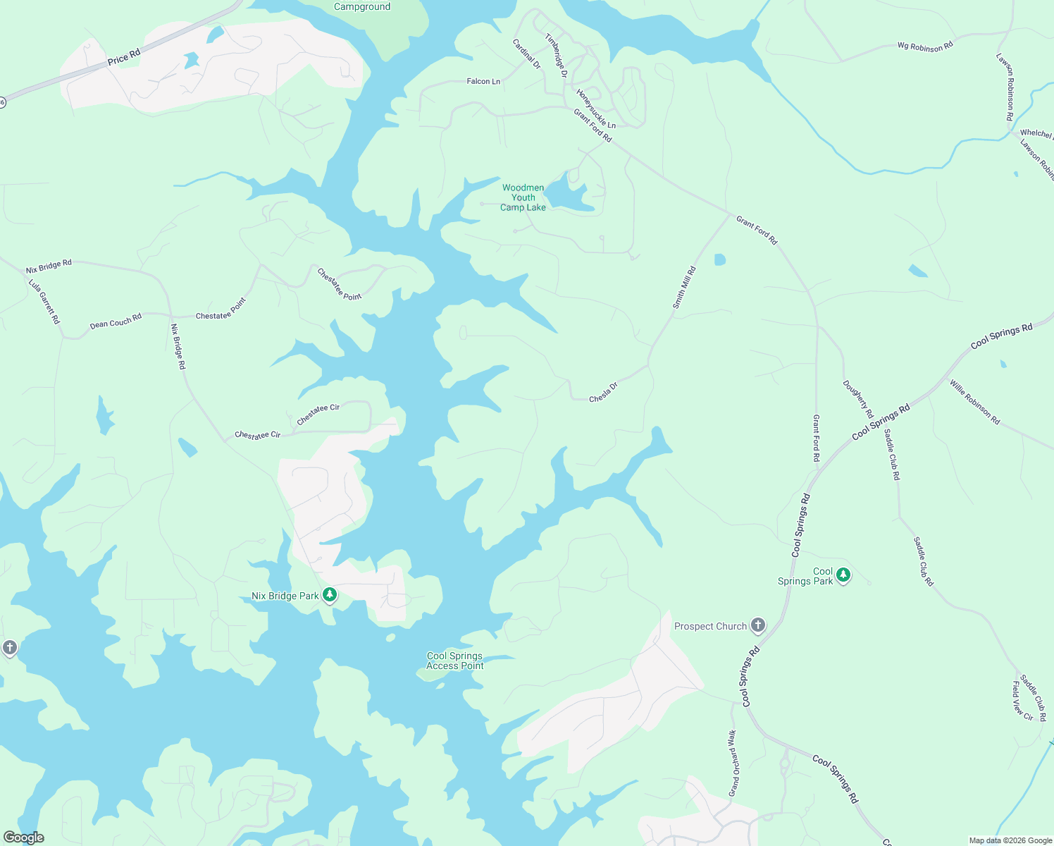 map of restaurants, bars, coffee shops, grocery stores, and more near 6310 Point Twenty Two in Gainesville