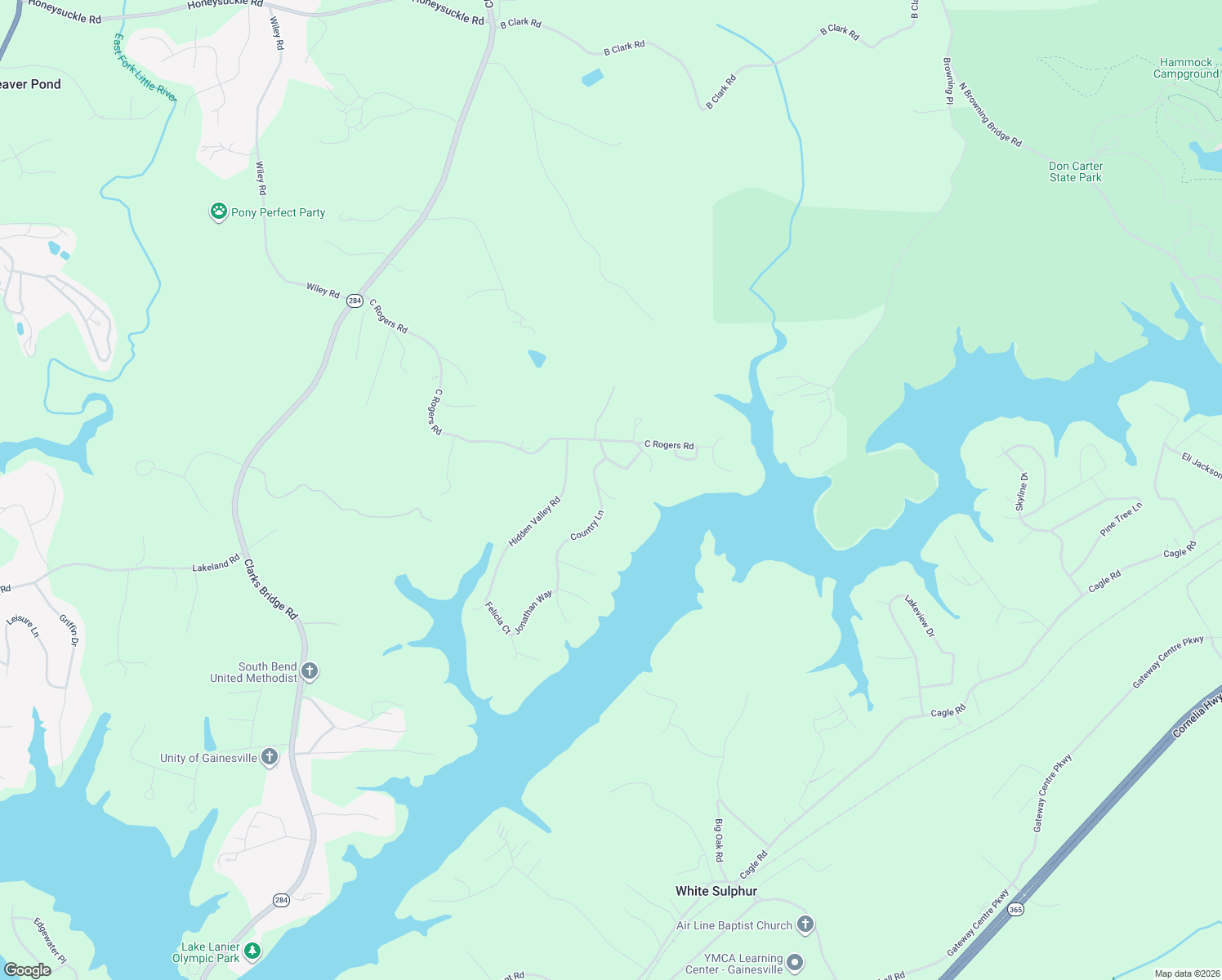 map of restaurants, bars, coffee shops, grocery stores, and more near 3233 Crosswood Drive in Gainesville