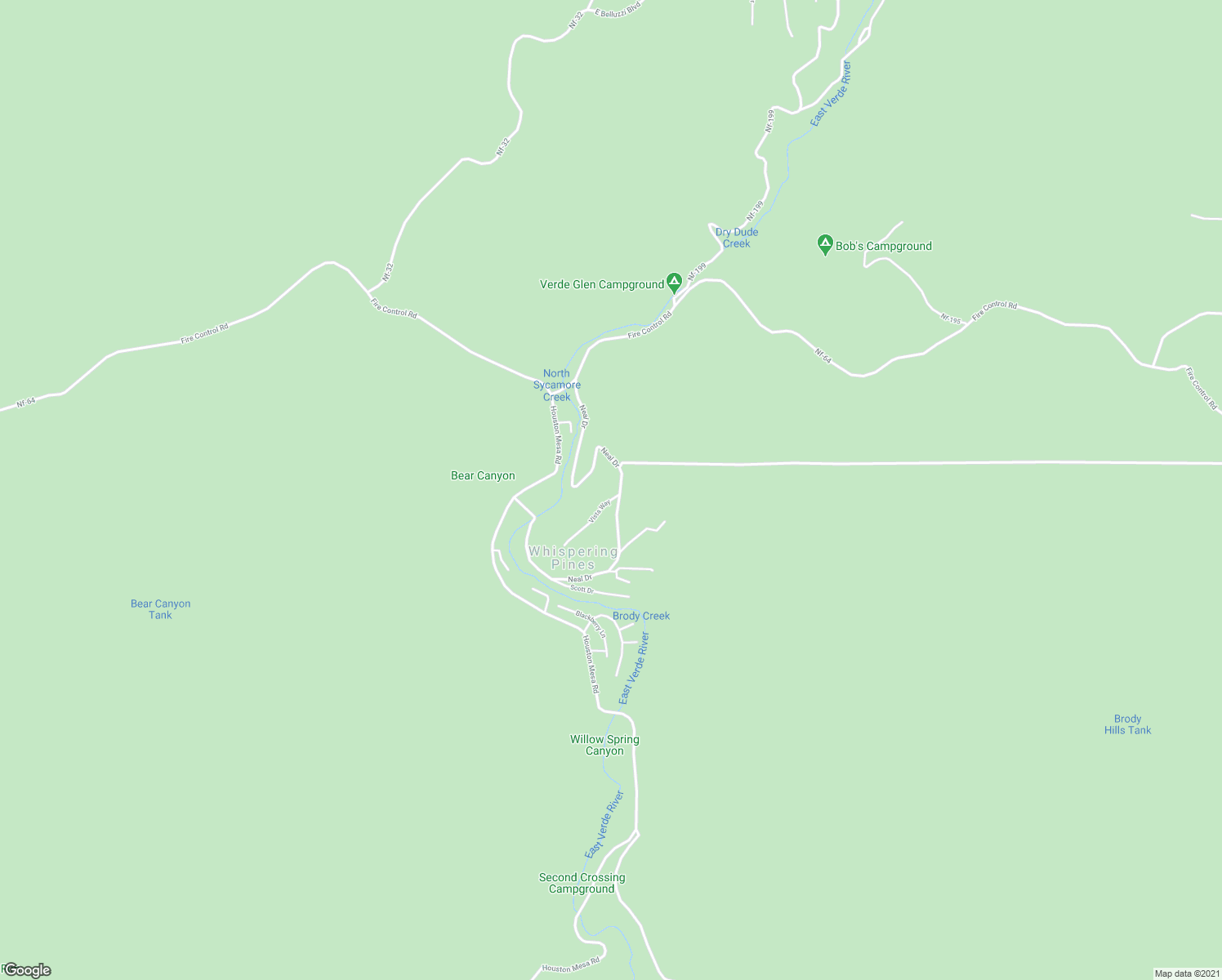 map of restaurants, bars, coffee shops, grocery stores, and more near 2974 Vista Way in Payson