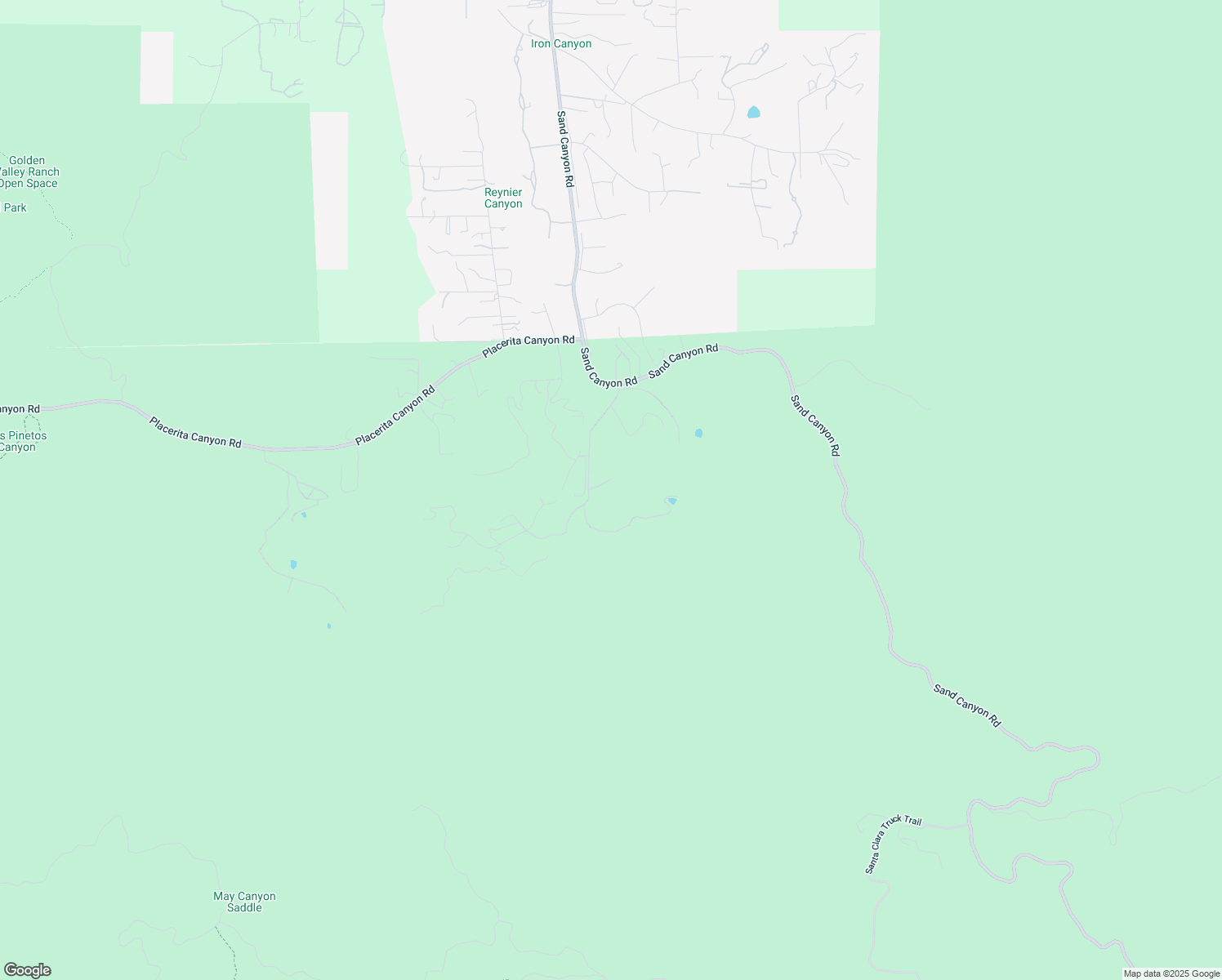 map of restaurants, bars, coffee shops, grocery stores, and more near 25933 Sand Canyon Road in Santa Clarita