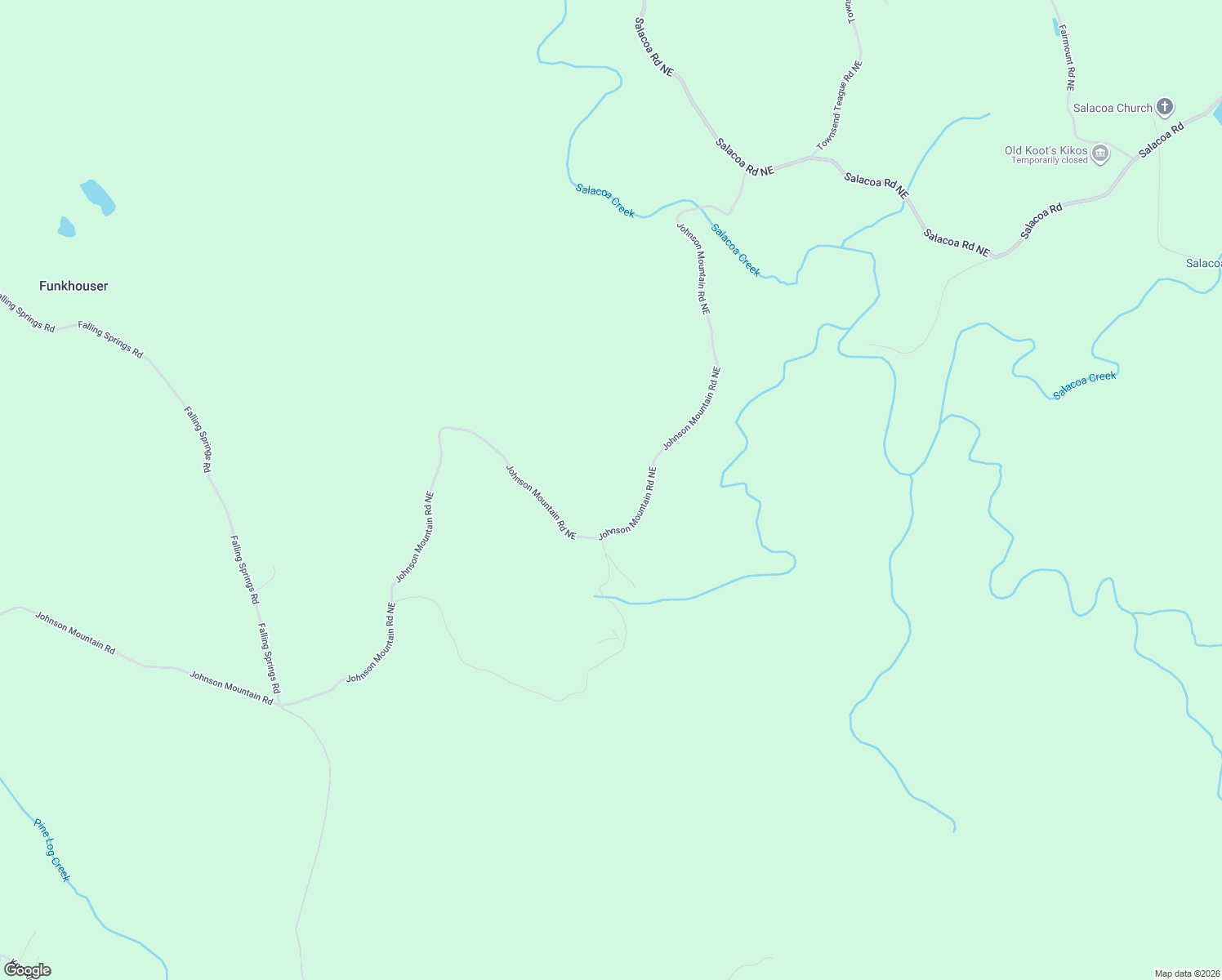 map of restaurants, bars, coffee shops, grocery stores, and more near in Funkhouser