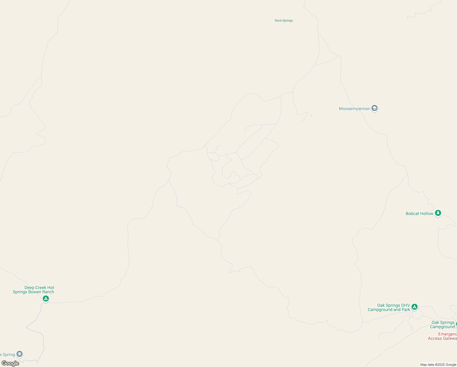 map of restaurants, bars, coffee shops, grocery stores, and more near Andes Trail in San Bernardino County