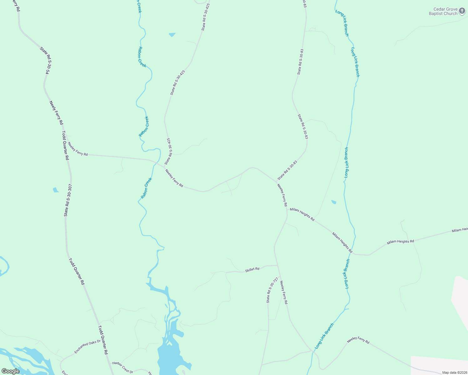 map of restaurants, bars, coffee shops, grocery stores, and more near 12474 Neeley Ferry Road in Waterloo