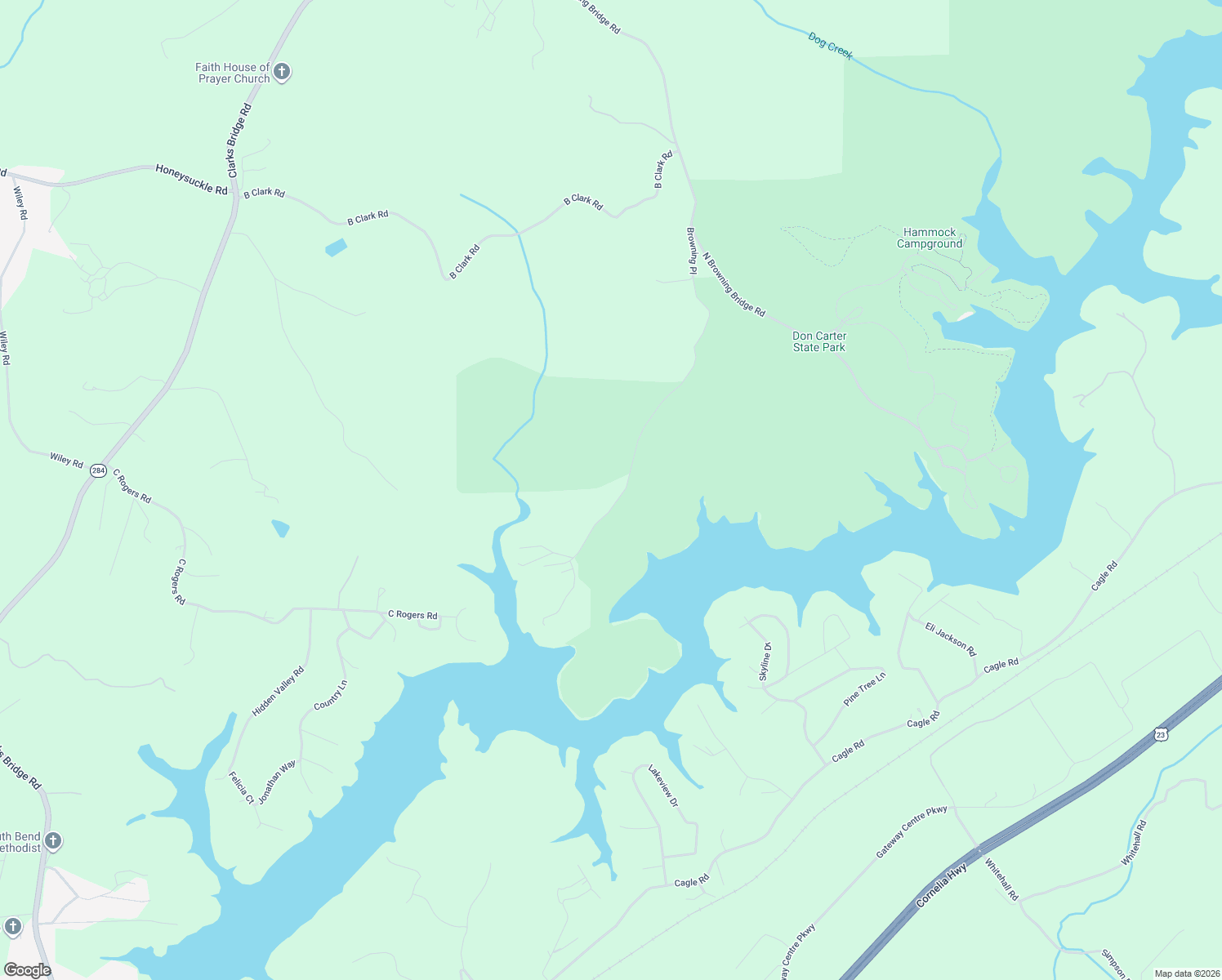 map of restaurants, bars, coffee shops, grocery stores, and more near 5092 John Reynolds Road in Gainesville