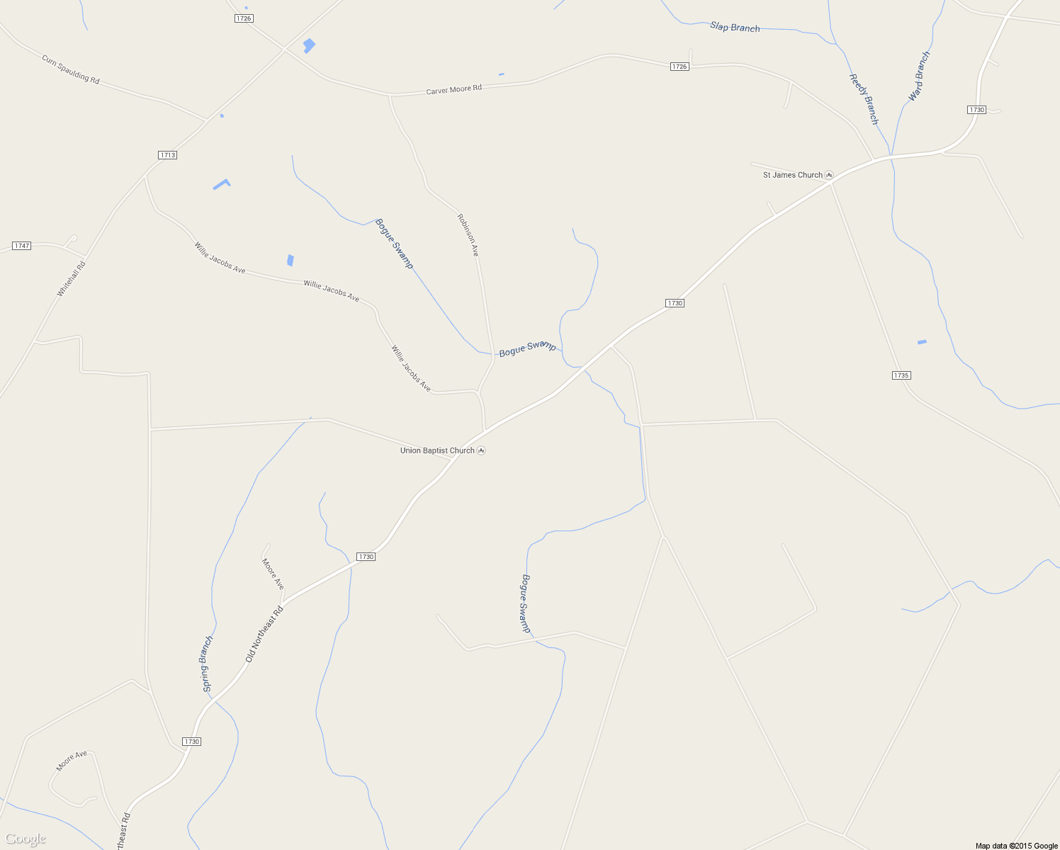 map of restaurants, bars, coffee shops, grocery stores, and more near 44 Sequoia Lane in Lake Waccamaw