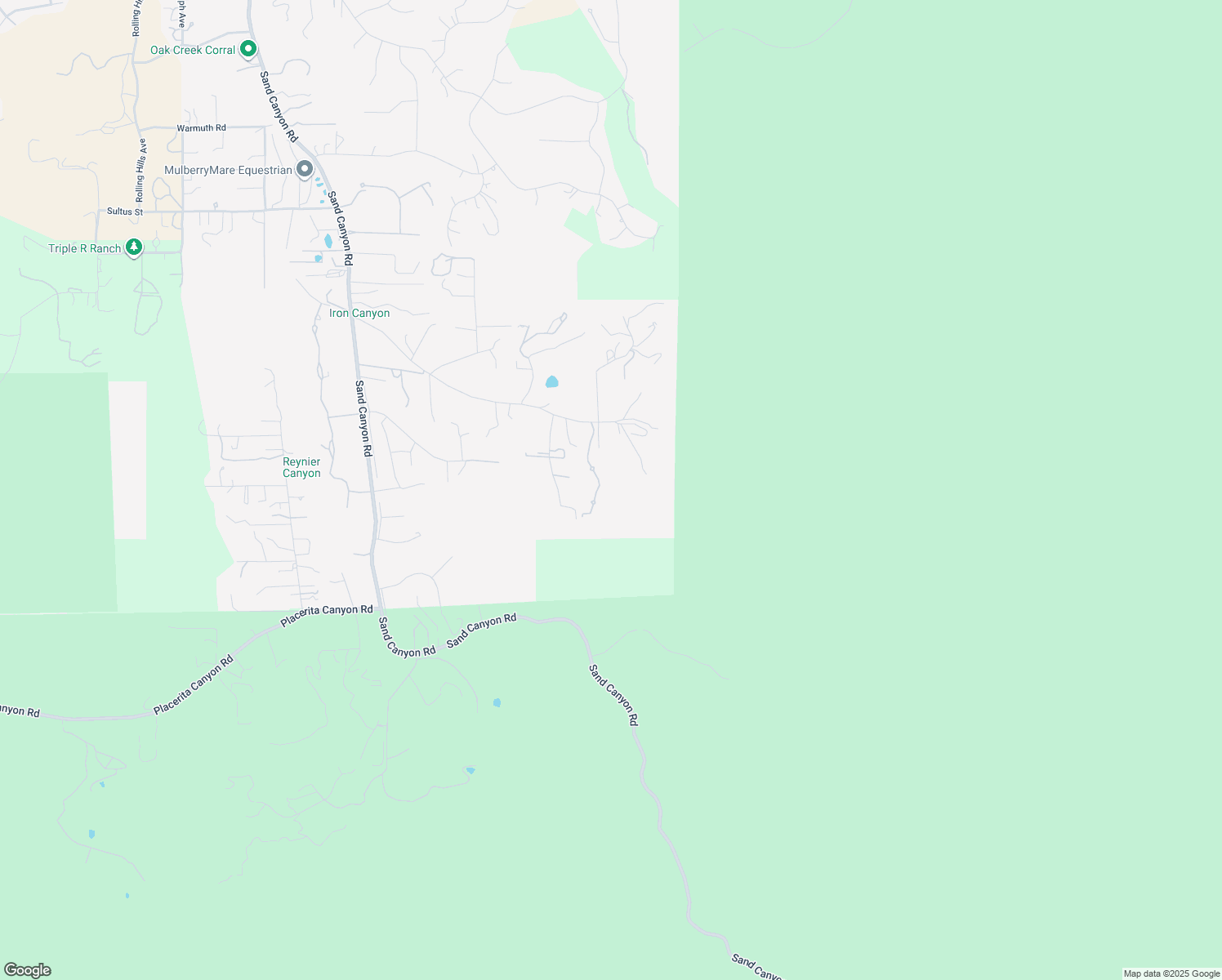 map of restaurants, bars, coffee shops, grocery stores, and more near 26474 Ranch Creek Road in Santa Clarita
