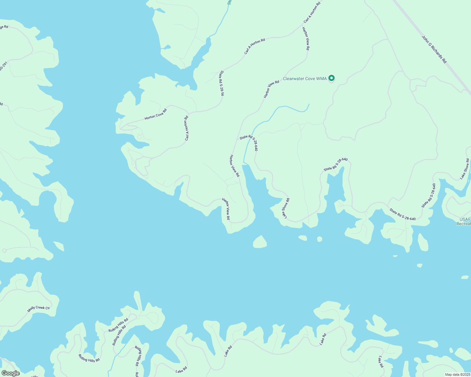 map of restaurants, bars, coffee shops, grocery stores, and more near 2400 Harbor View Road in Camden