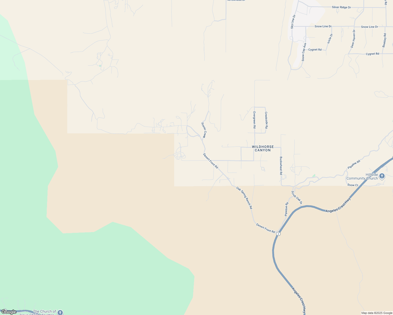 map of restaurants, bars, coffee shops, grocery stores, and more near 1870 Oak Springs Valley Road in Piñon Hills