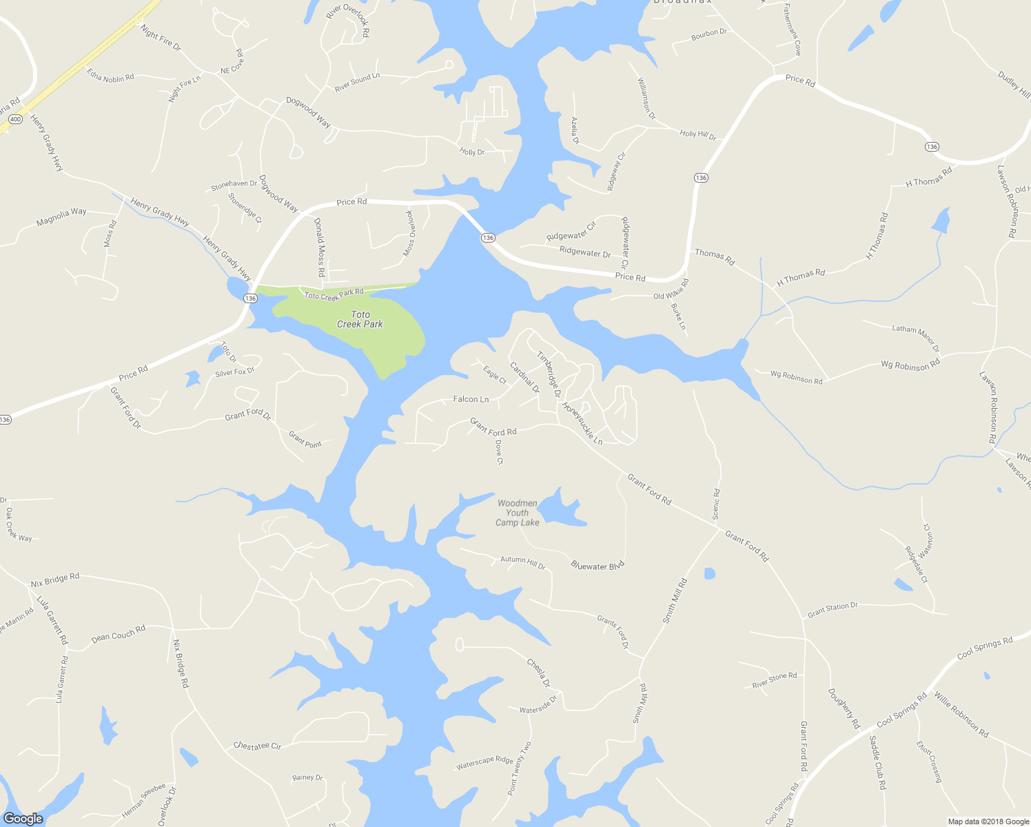 map of restaurants, bars, coffee shops, grocery stores, and more near 6123 Hummingbird Court in Gainesville