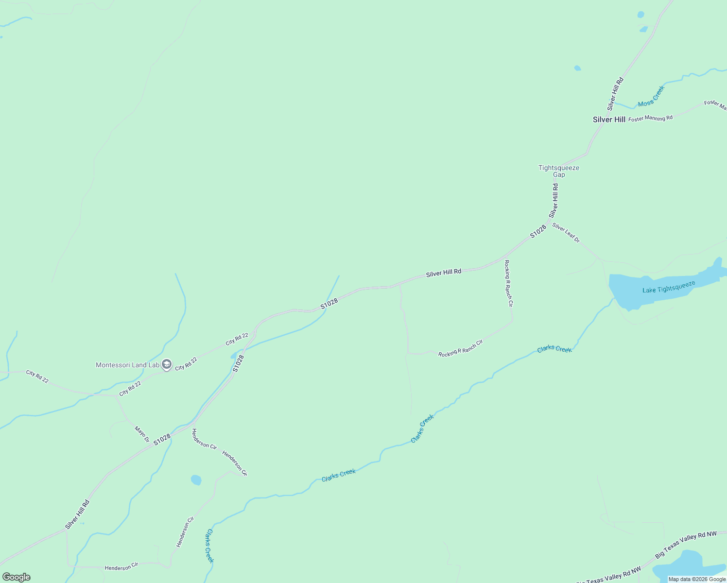 map of restaurants, bars, coffee shops, grocery stores, and more near 6161 Silver Hill Road in Summerville
