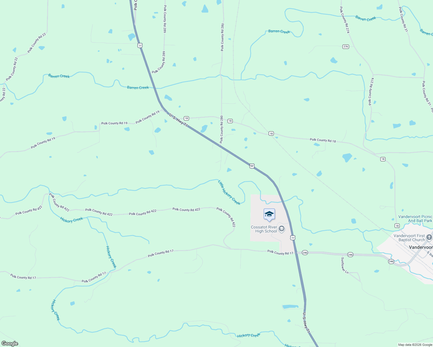 map of restaurants, bars, coffee shops, grocery stores, and more near 138 Sunrise Lane in Cove