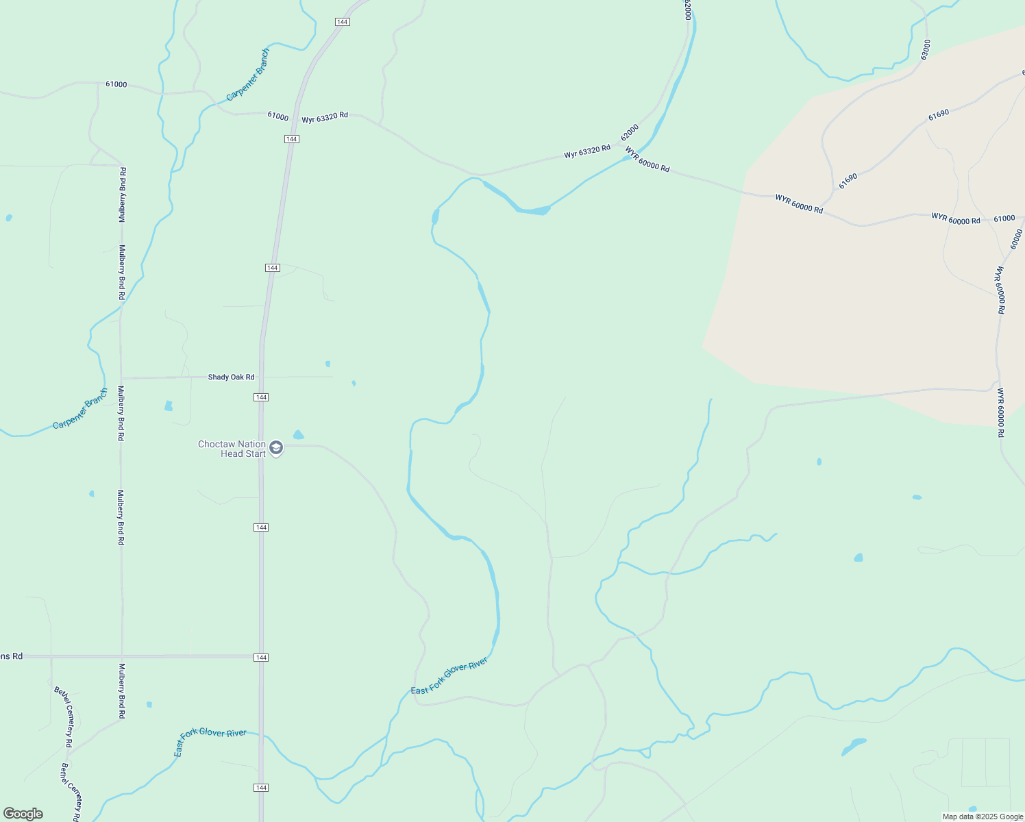 map of restaurants, bars, coffee shops, grocery stores, and more near Unnamed Road in Broken Bow