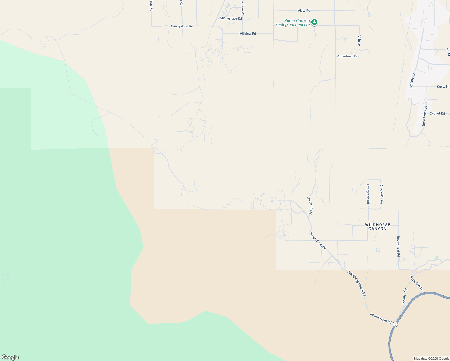 map of restaurants, bars, coffee shops, grocery stores, and more near 1384 Desert Front Road in Wrightwood