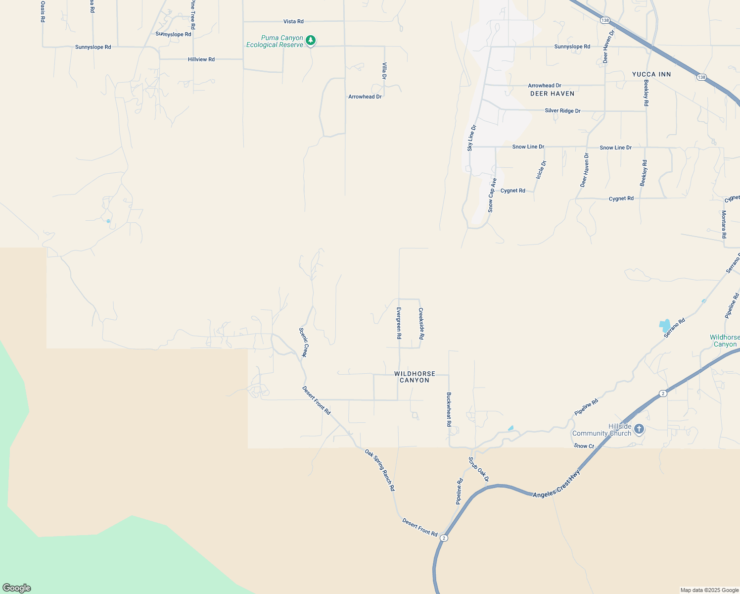 map of restaurants, bars, coffee shops, grocery stores, and more near in Piñon Hills