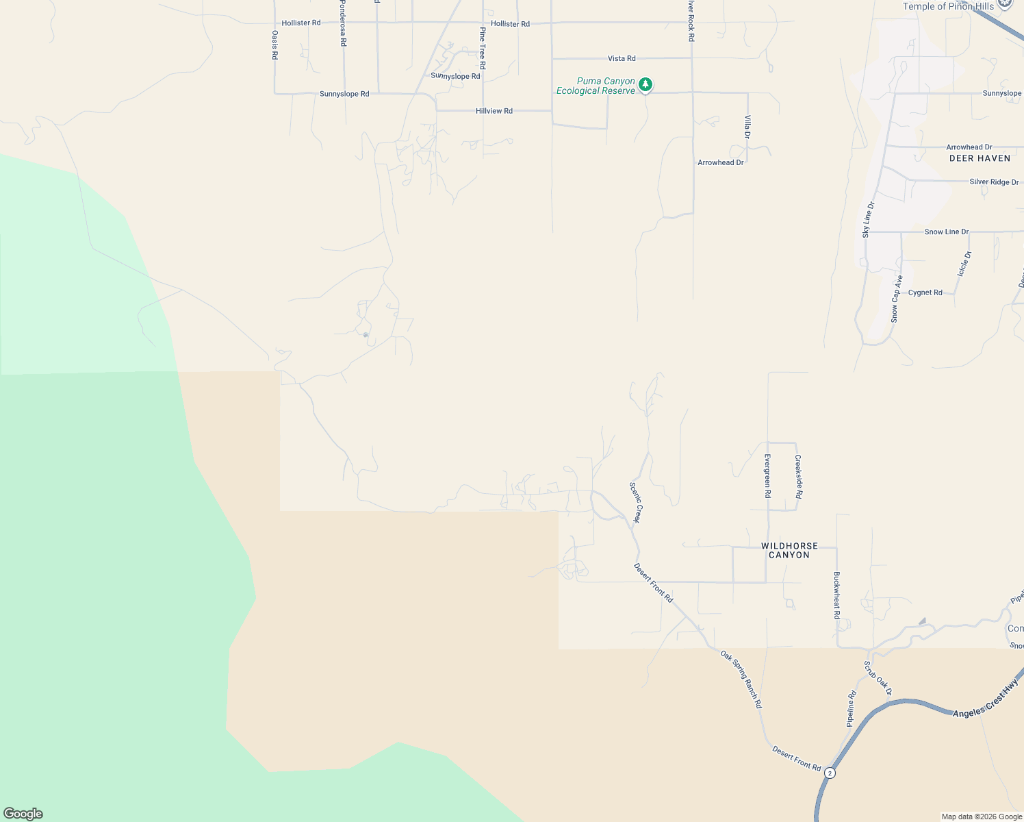 map of restaurants, bars, coffee shops, grocery stores, and more near 7754 Spruce Drive in Pinon Hills