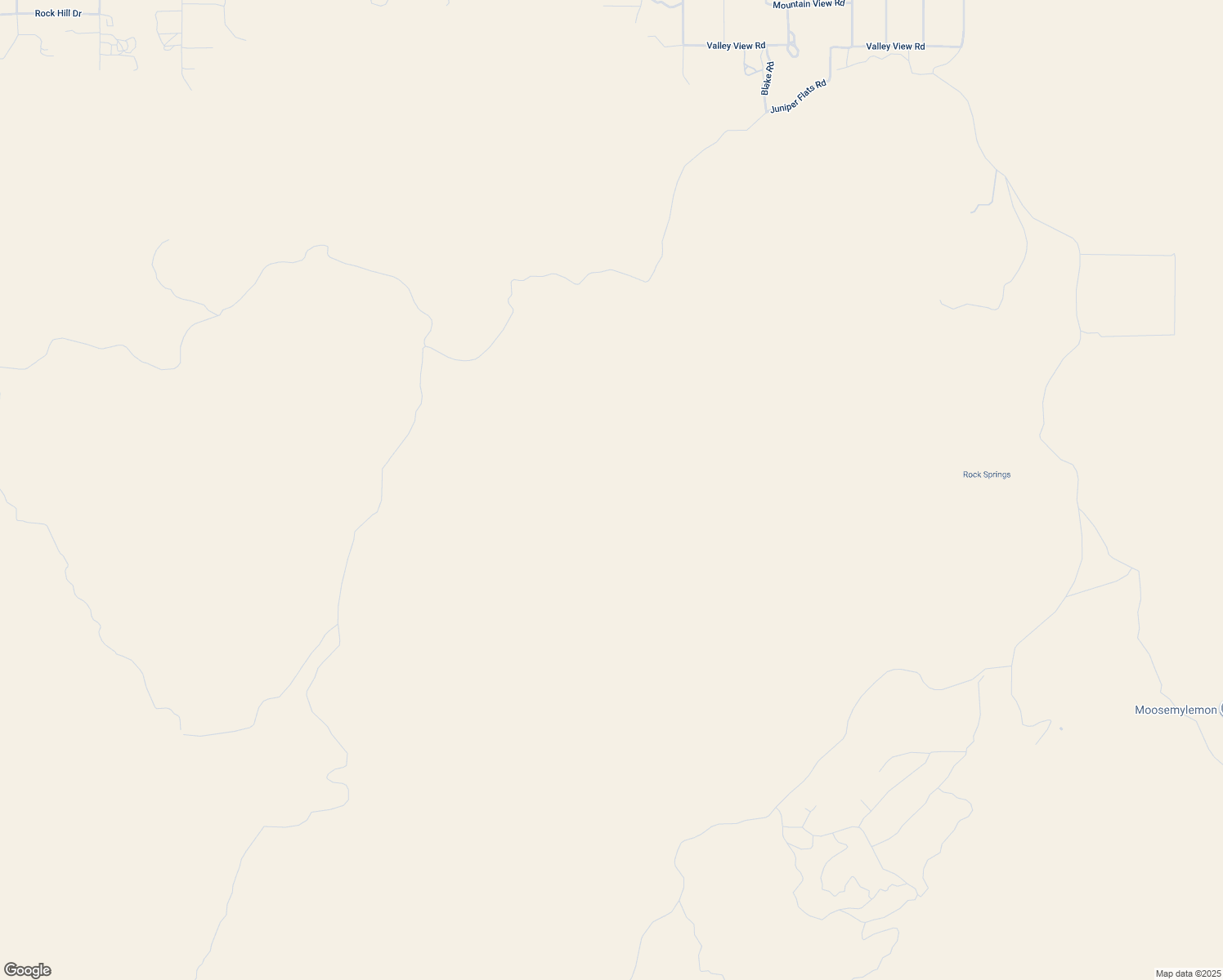 map of restaurants, bars, coffee shops, grocery stores, and more near Outpost Road in San Bernardino County