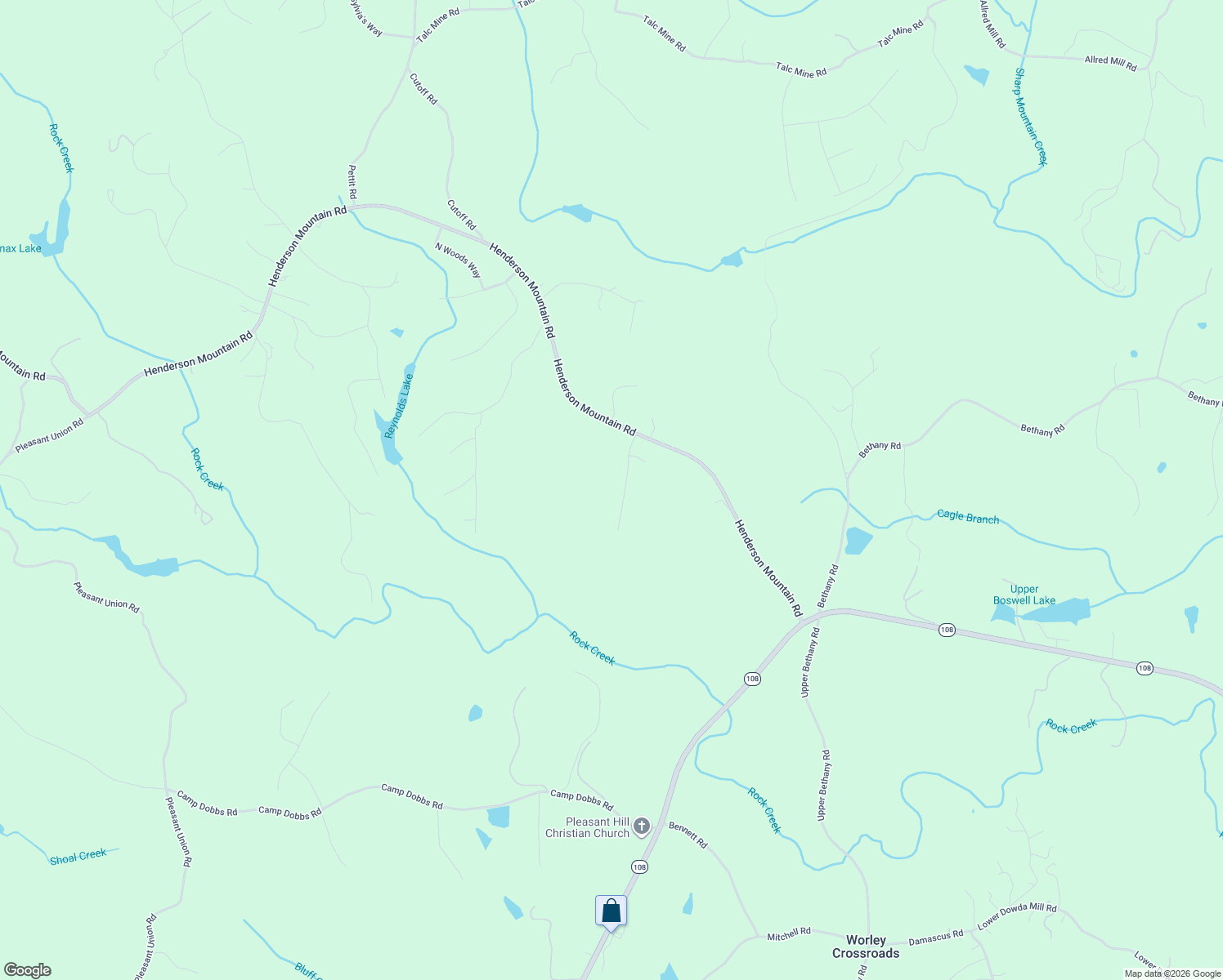 map of restaurants, bars, coffee shops, grocery stores, and more near 170 Saddle Ridge Trail in Jasper