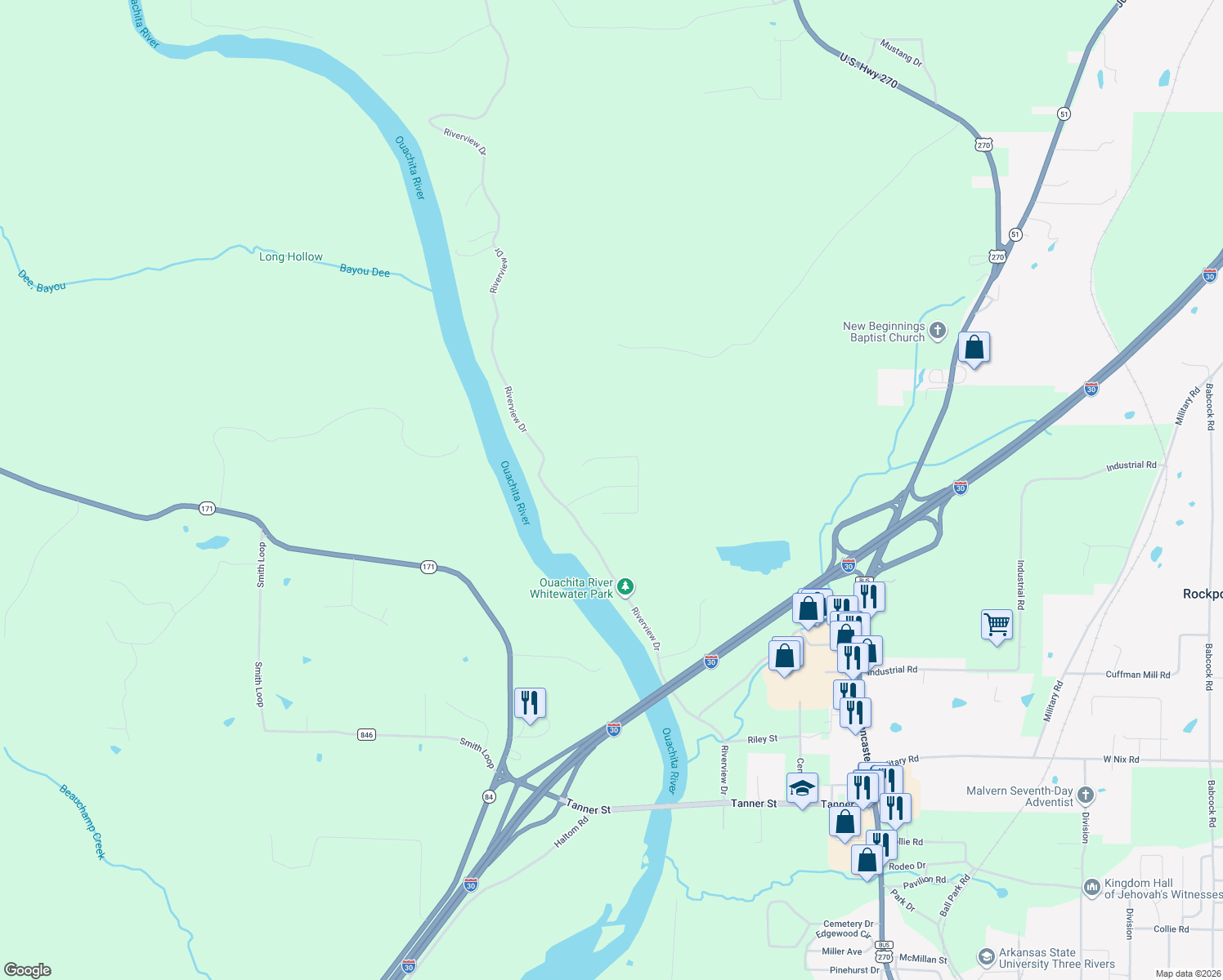map of restaurants, bars, coffee shops, grocery stores, and more near 1910 Fox Run in Malvern